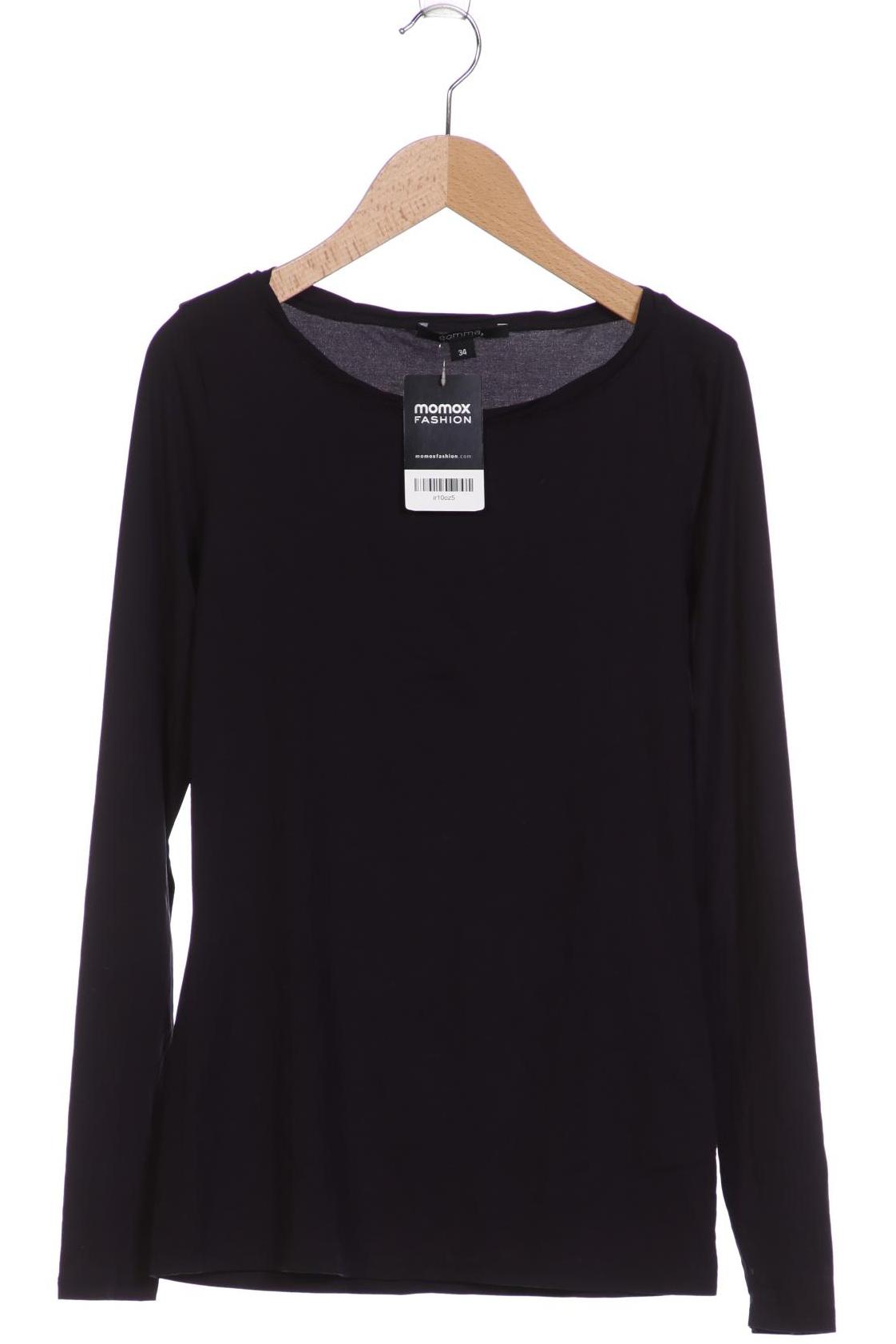 

Comma Damen Langarmshirt, marineblau