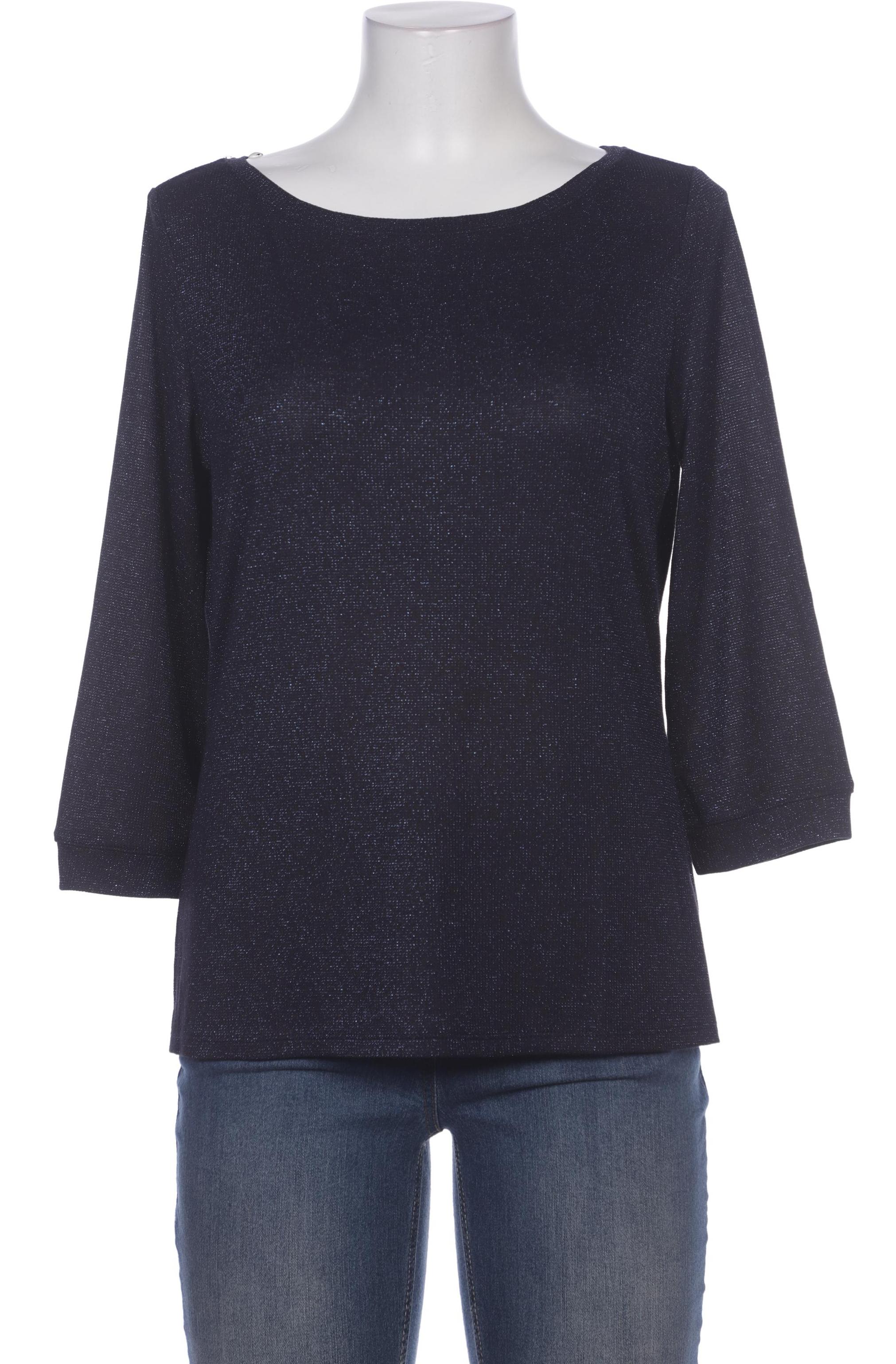 

Comma Damen Langarmshirt, marineblau, Gr. 38