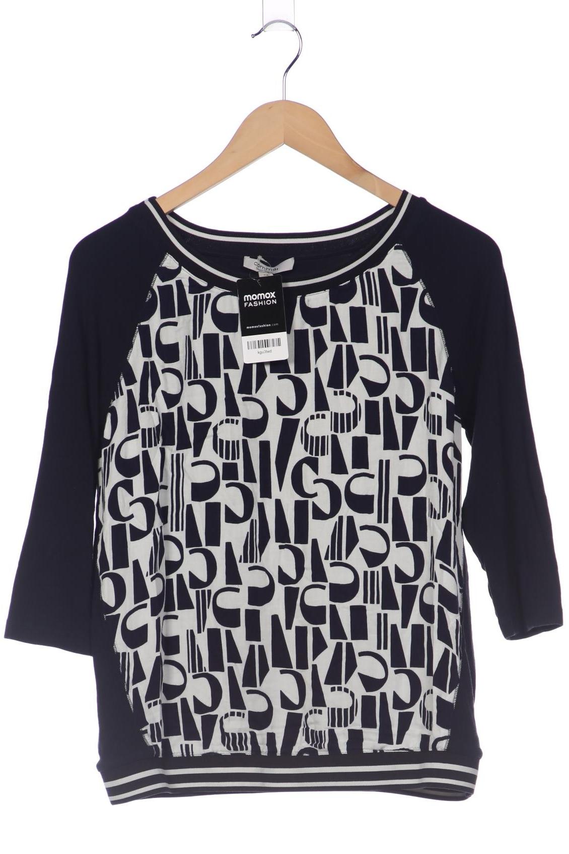 

Comma Damen Langarmshirt, marineblau, Gr. 42