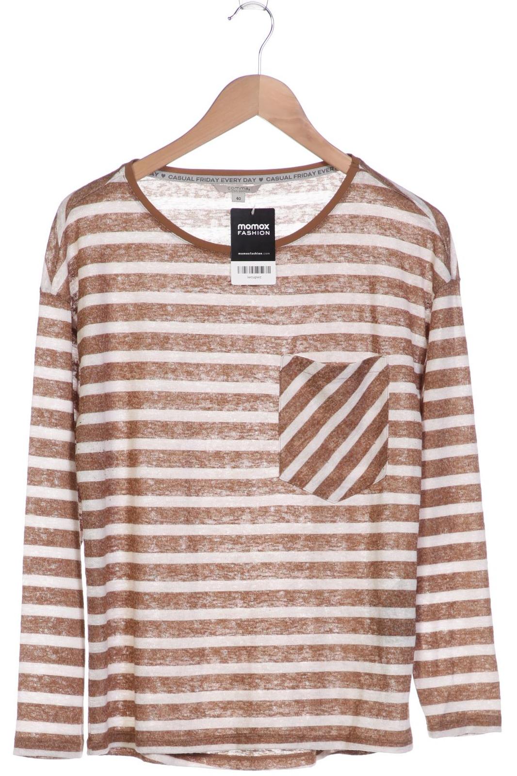 

Comma Damen Langarmshirt, braun