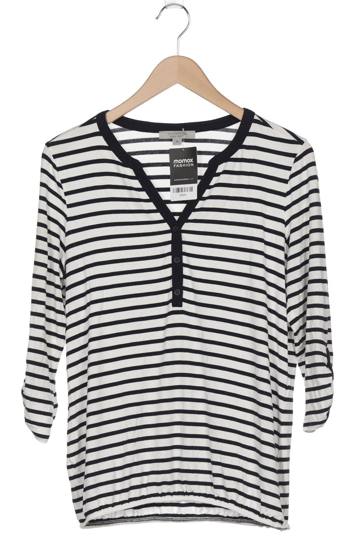 

Comma Damen Langarmshirt, marineblau