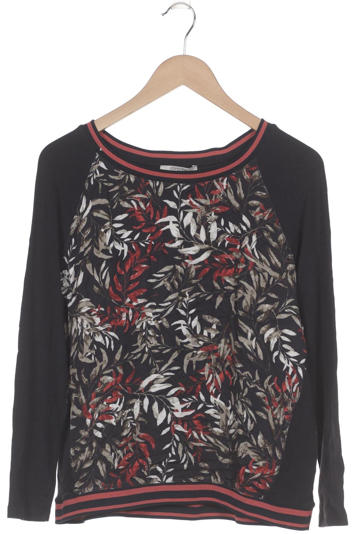 

Comma Damen Langarmshirt, marineblau, Gr. 42