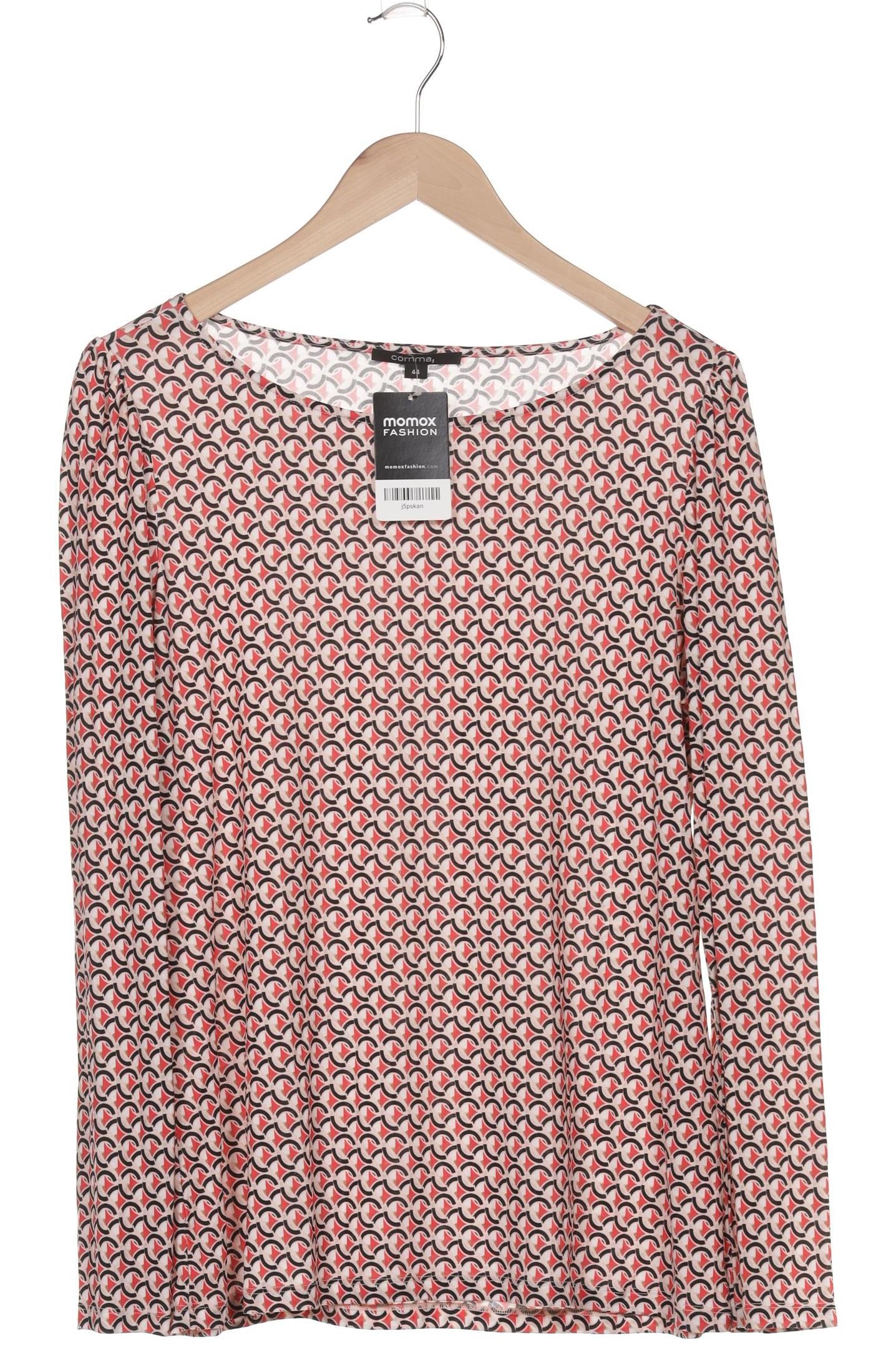 

Comma Damen Langarmshirt, mehrfarbig, Gr. 44