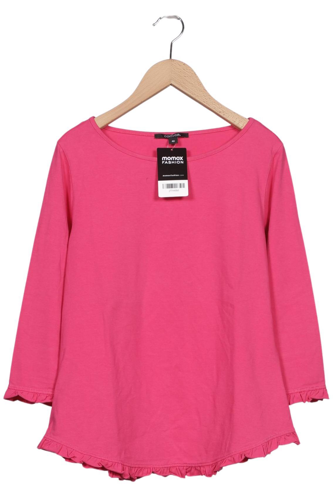

Comma Damen Langarmshirt, pink, Gr. 40