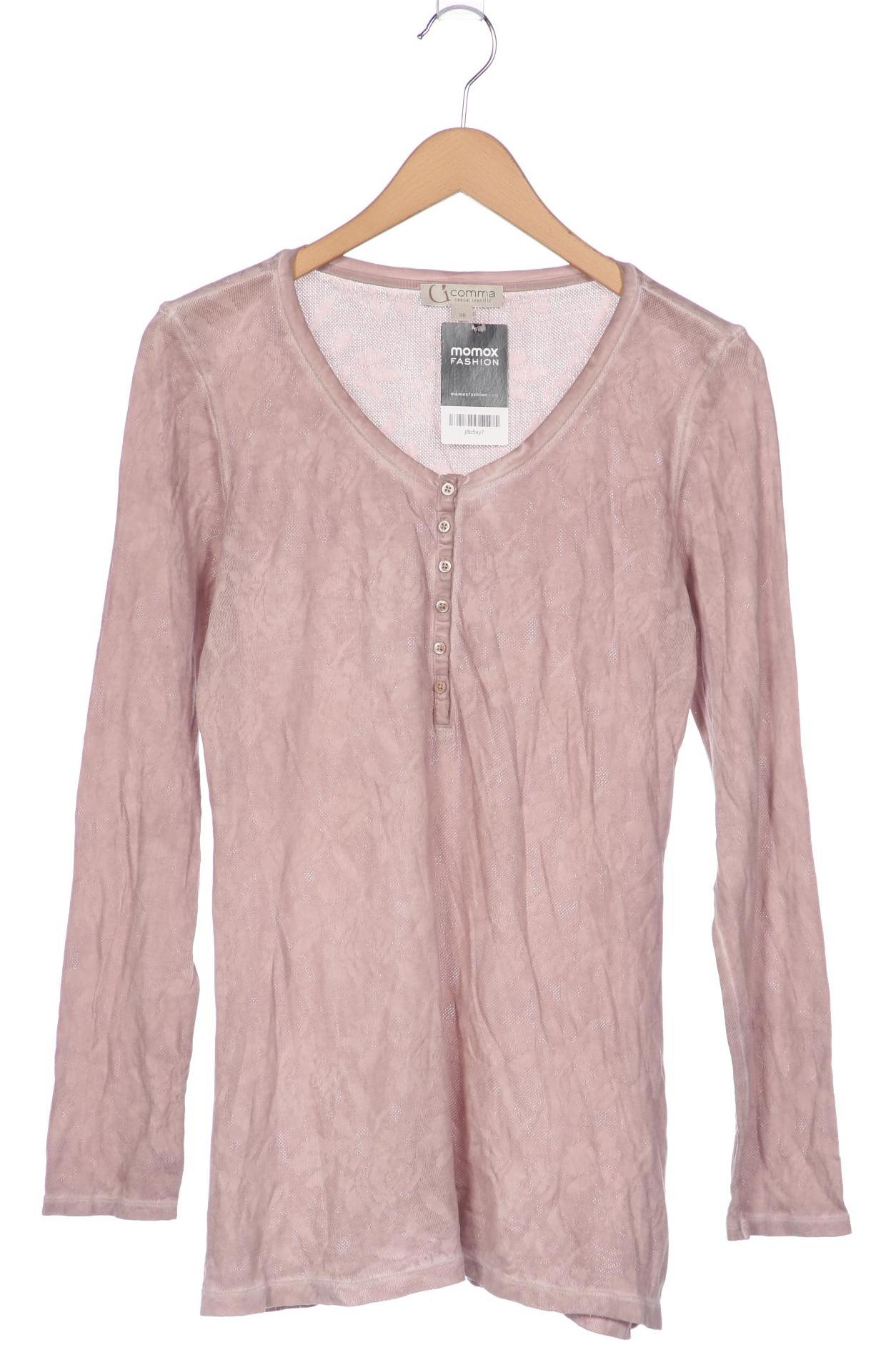 

Comma Damen Langarmshirt, pink, Gr. 38
