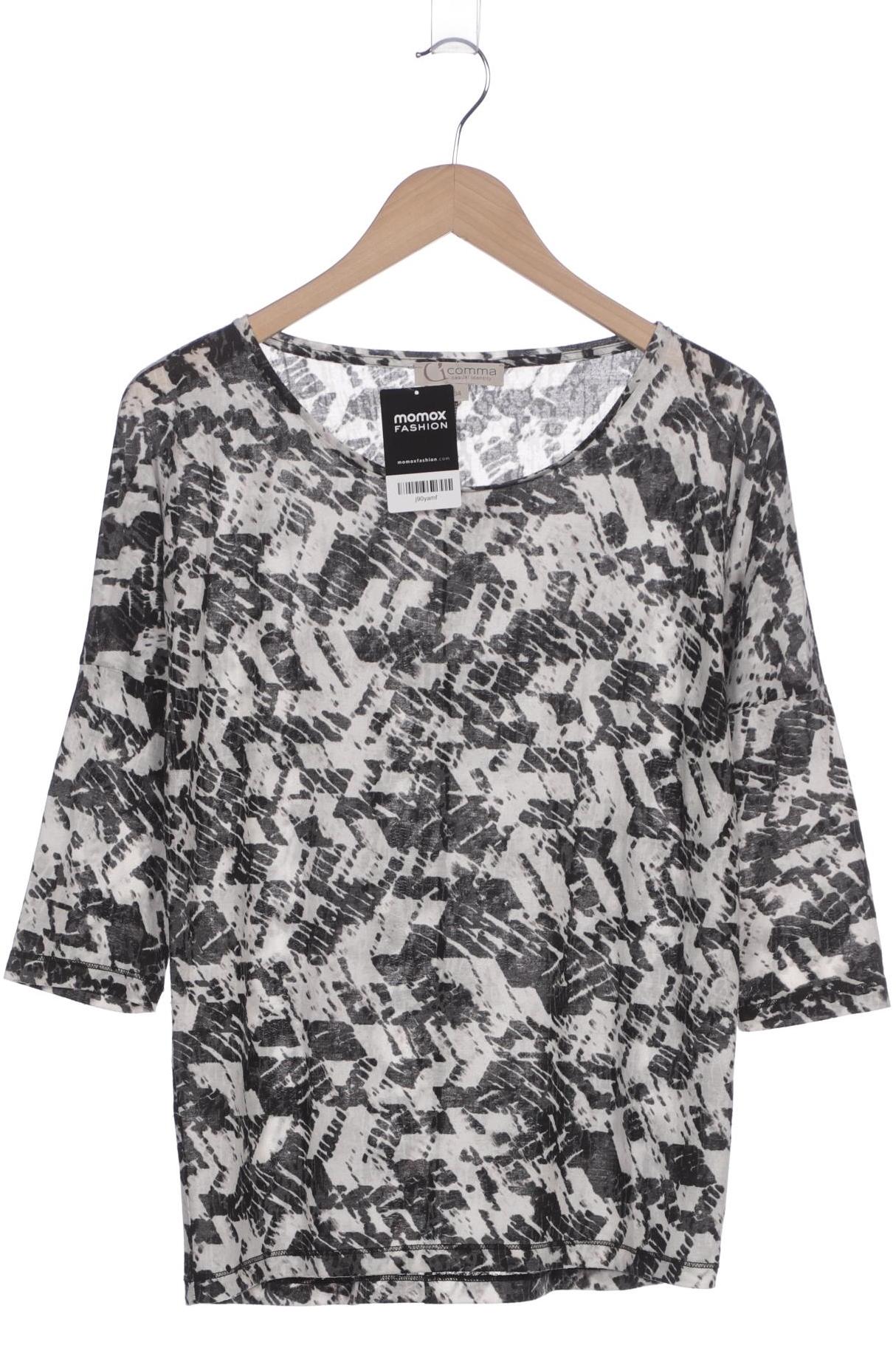 

Comma Damen Langarmshirt, schwarz, Gr. 34