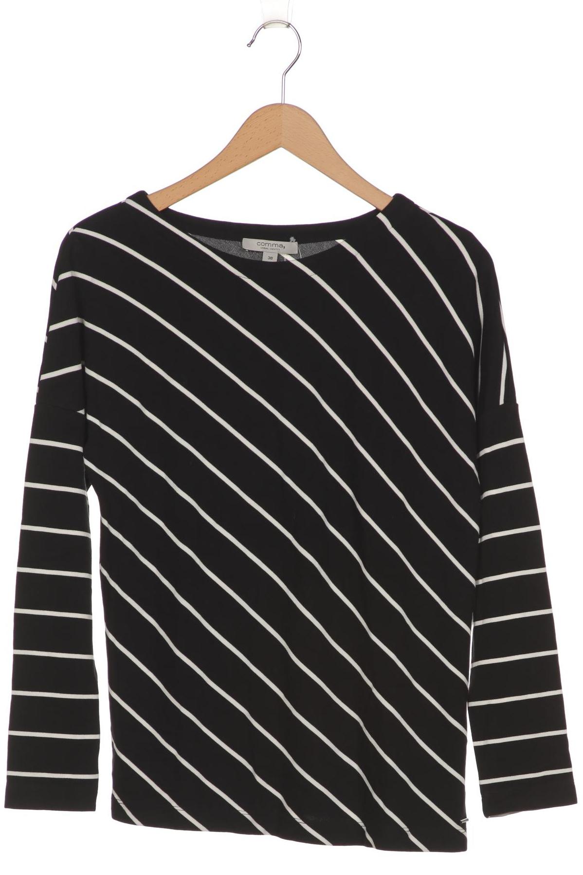 

Comma Damen Langarmshirt, schwarz