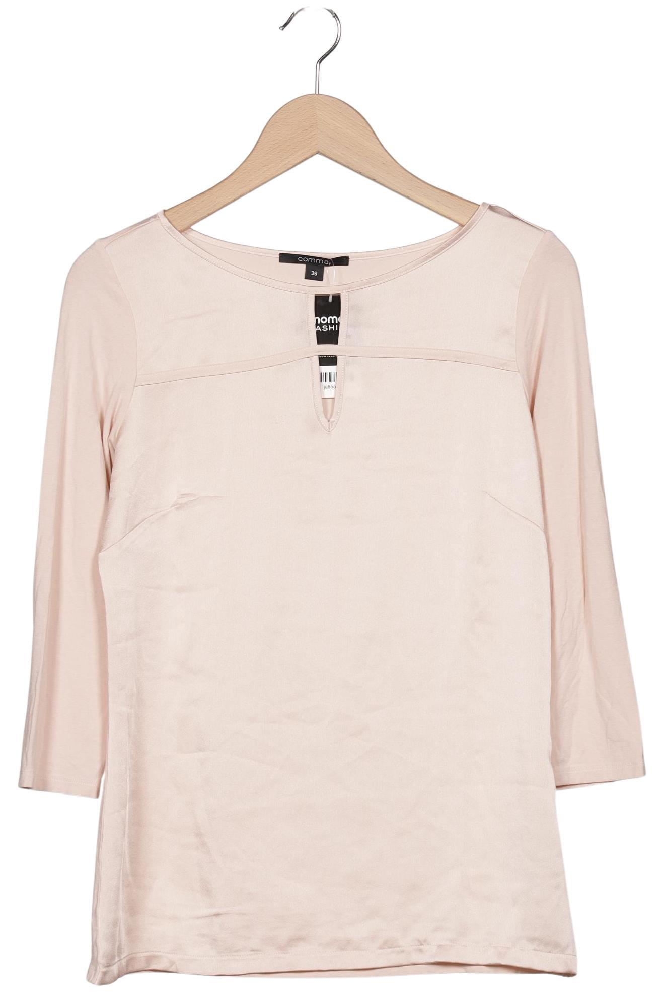 

Comma Damen Langarmshirt, pink, Gr. 36