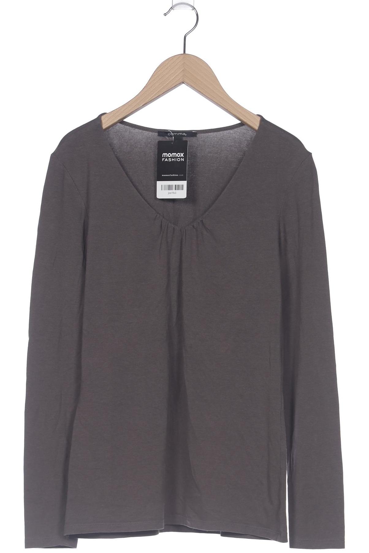 

Comma Damen Langarmshirt, braun, Gr. 36
