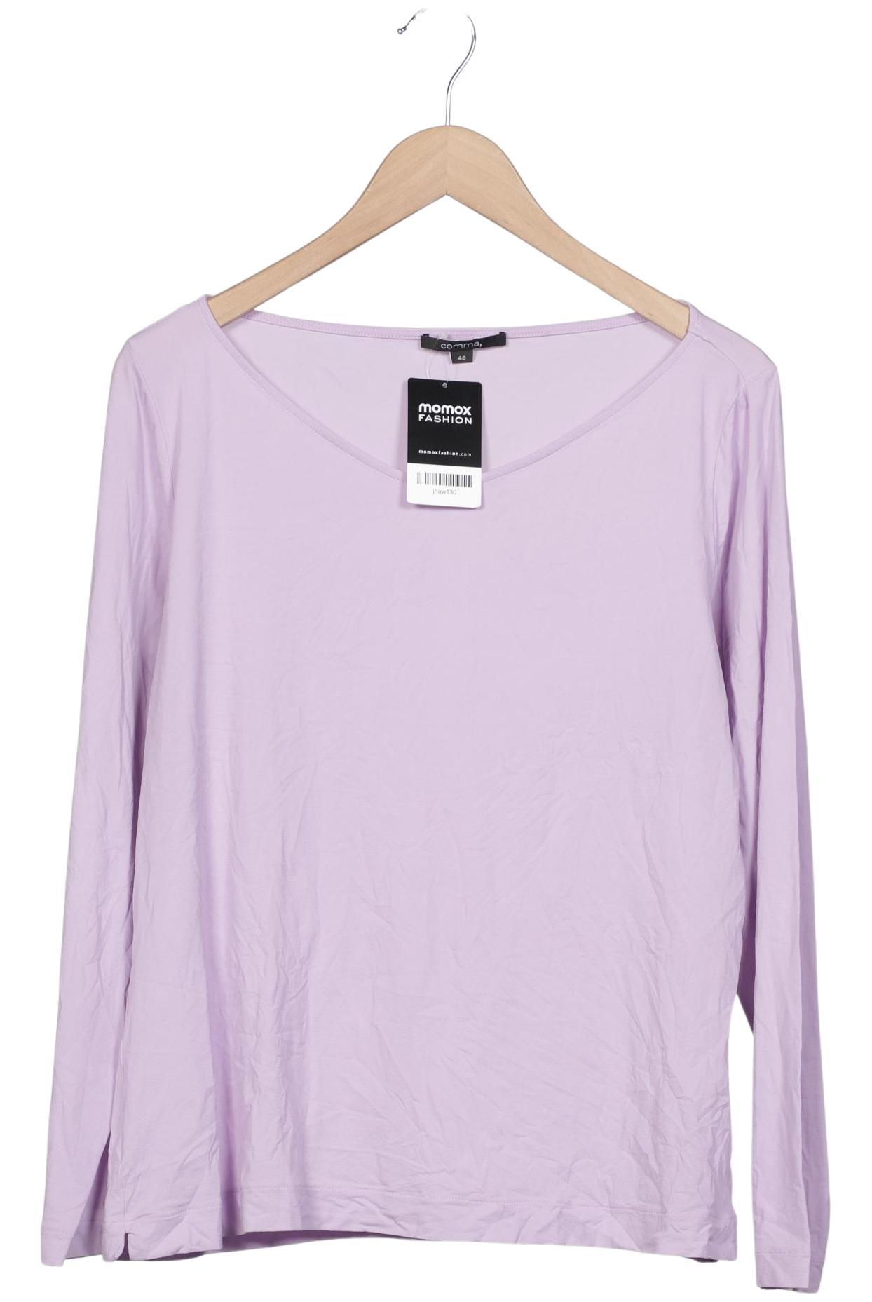 

Comma Damen Langarmshirt, flieder, Gr. 46