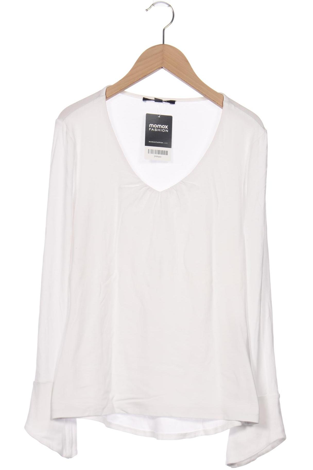 

Comma Damen Langarmshirt, weiß