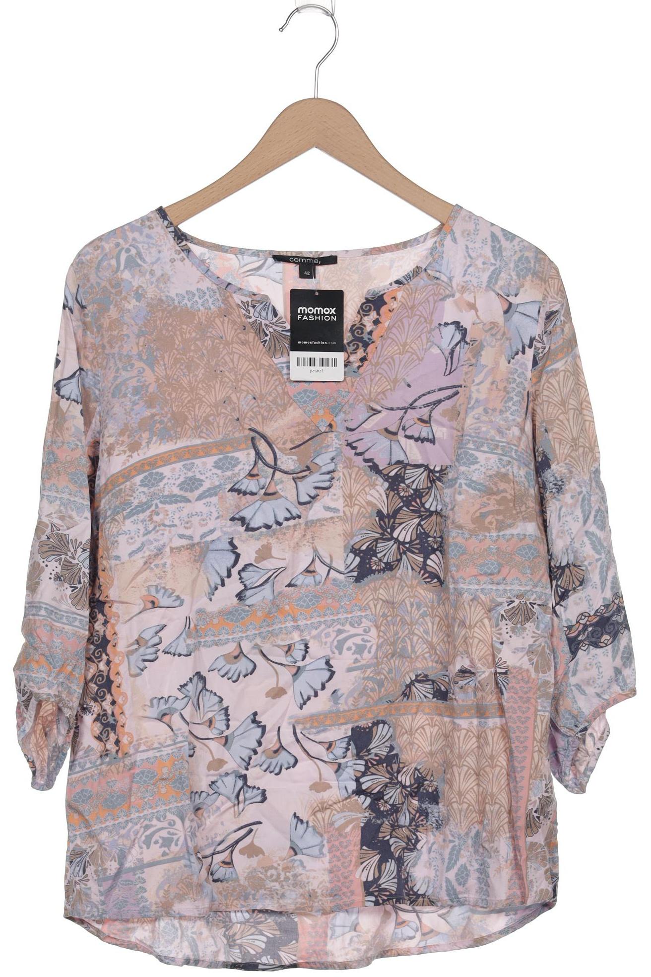 

Comma Damen Langarmshirt, beige, Gr. 42