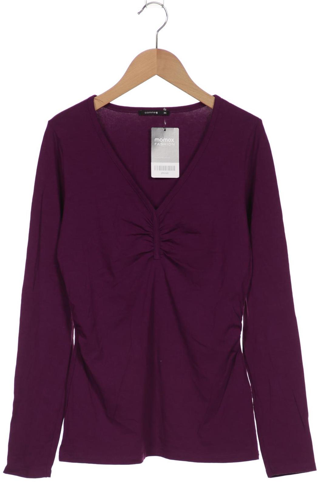 

Comma Damen Langarmshirt, flieder, Gr. 36