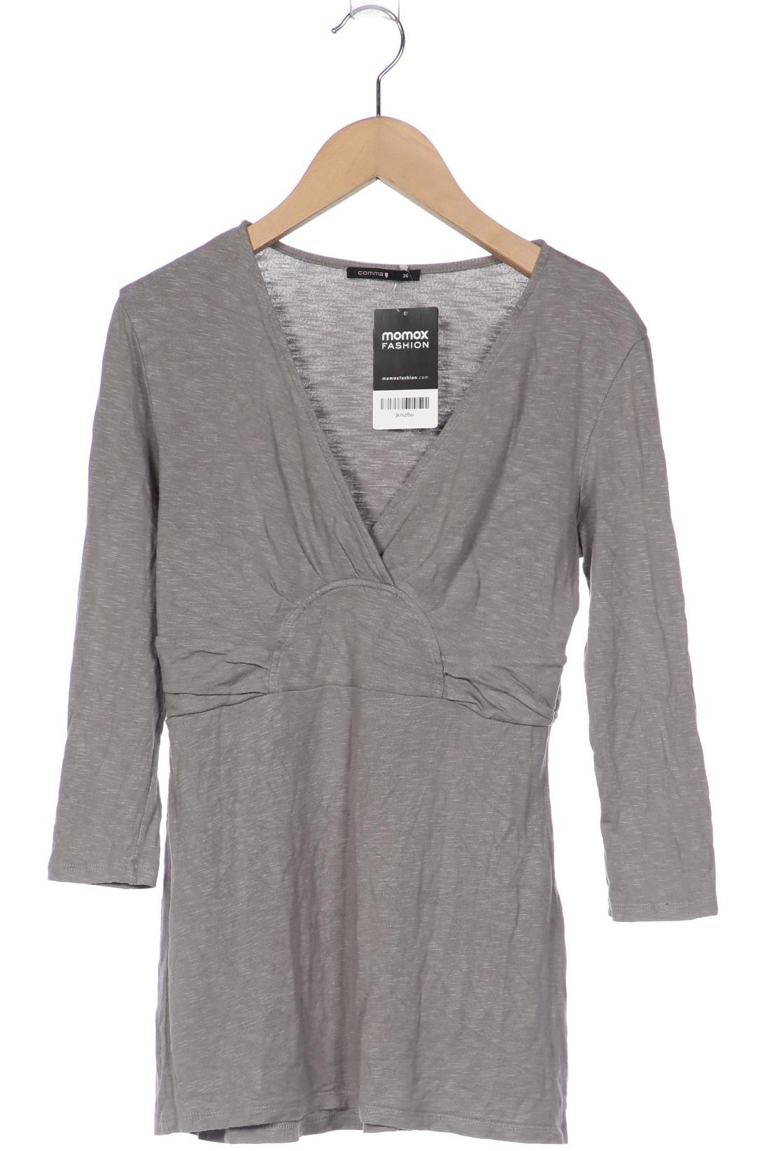 

Comma Damen Langarmshirt, grau