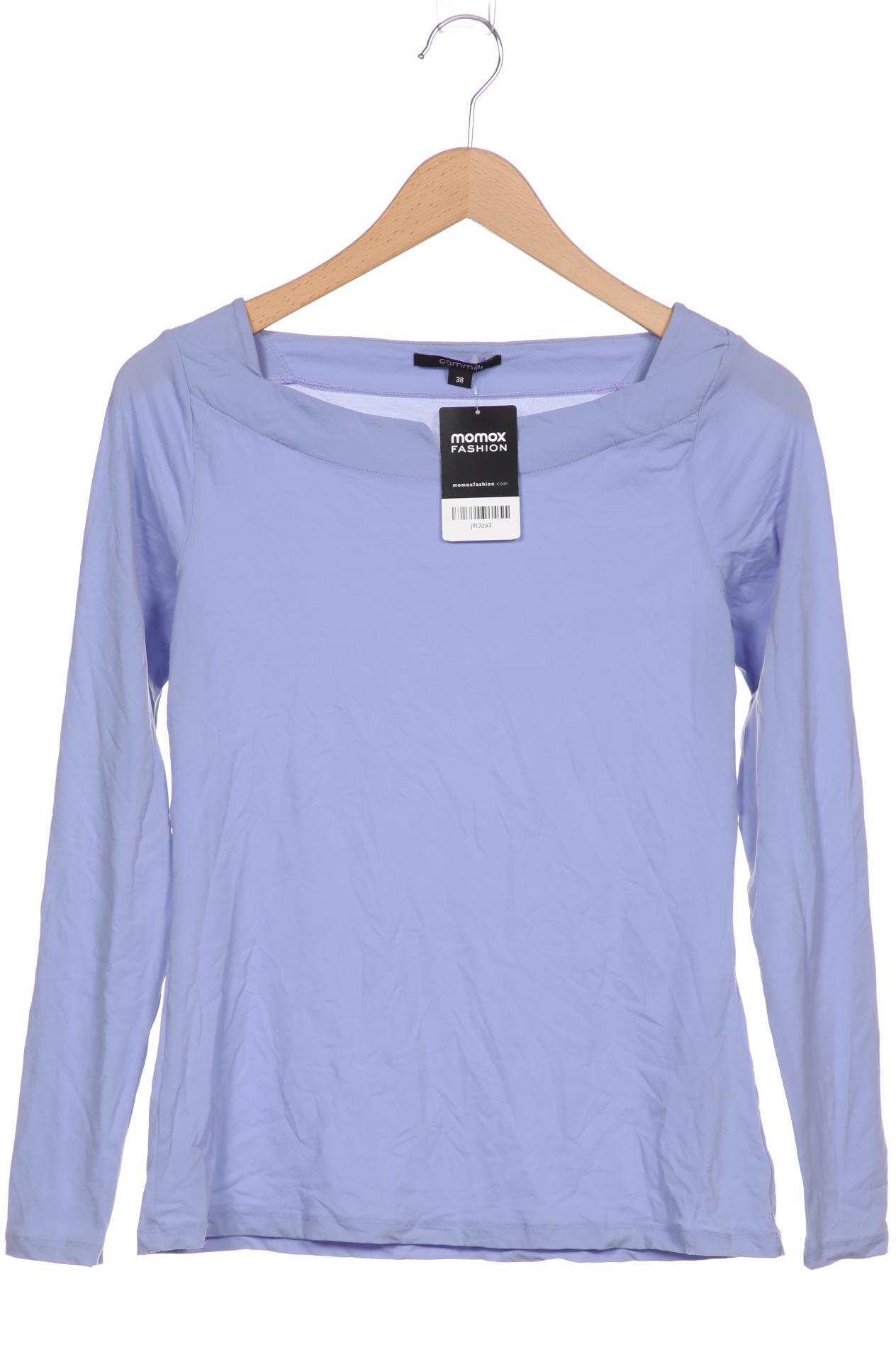 

Comma Damen Langarmshirt, hellblau, Gr. 38