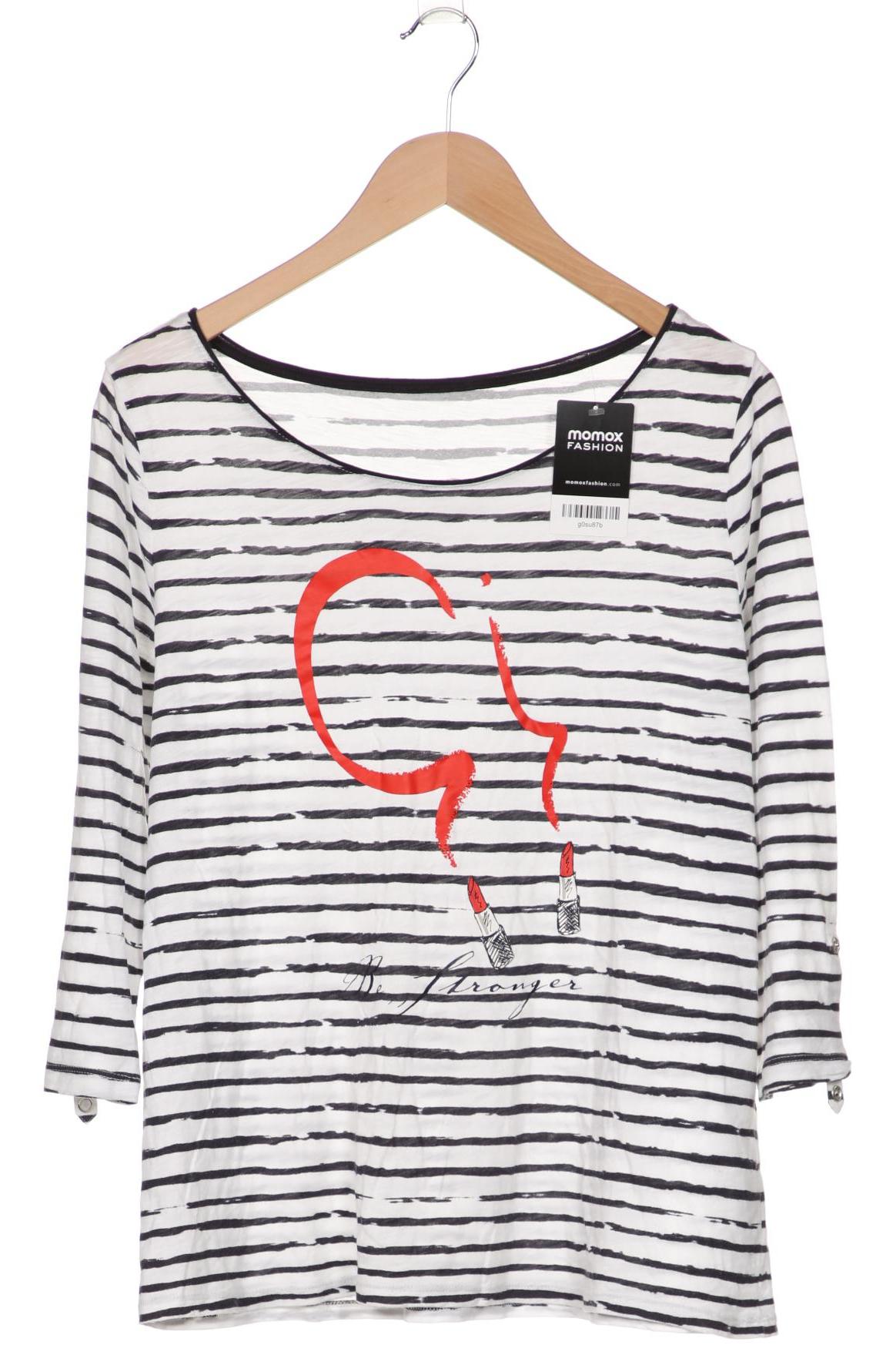 

Comma Damen Langarmshirt, weiß