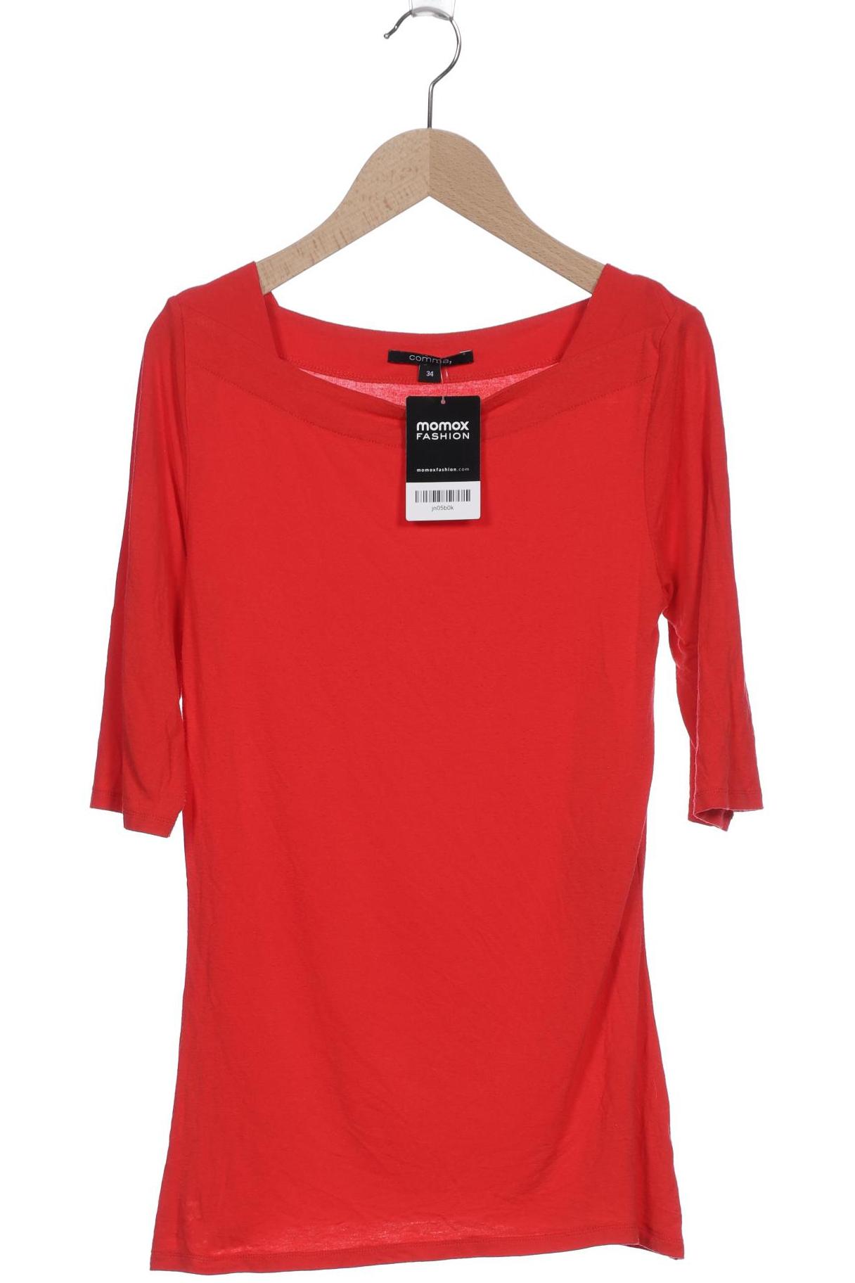 

Comma Damen Langarmshirt, rot