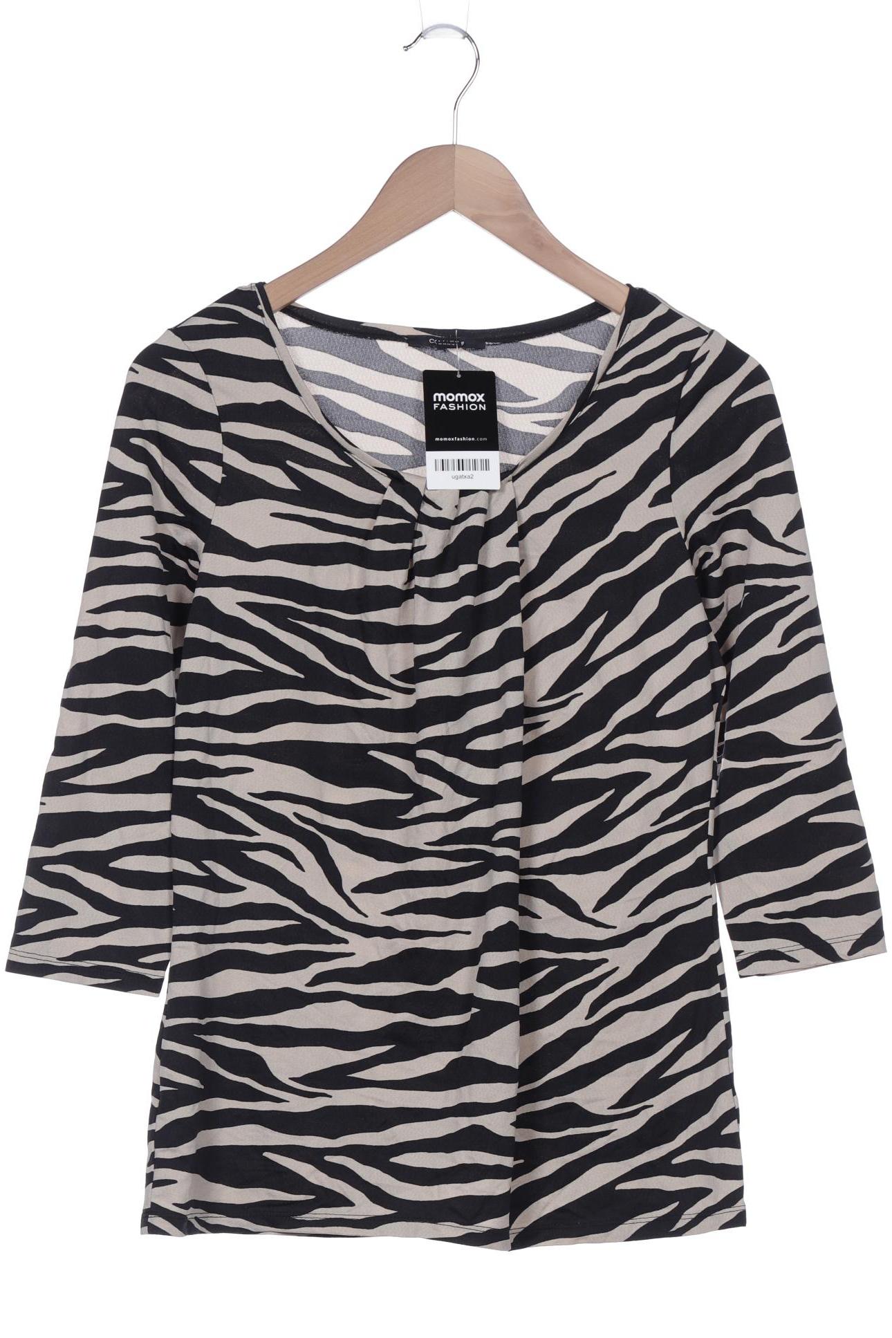 

Comma Damen Langarmshirt, schwarz, Gr. 38