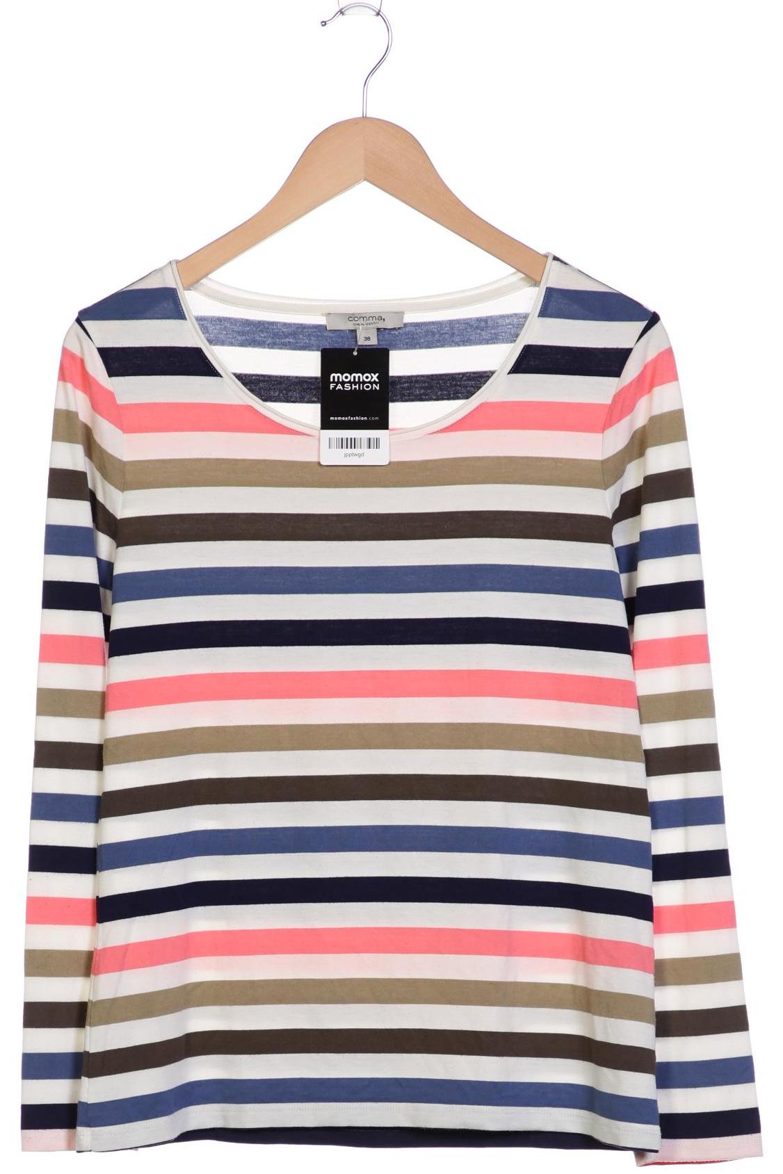

Comma Damen Langarmshirt, mehrfarbig