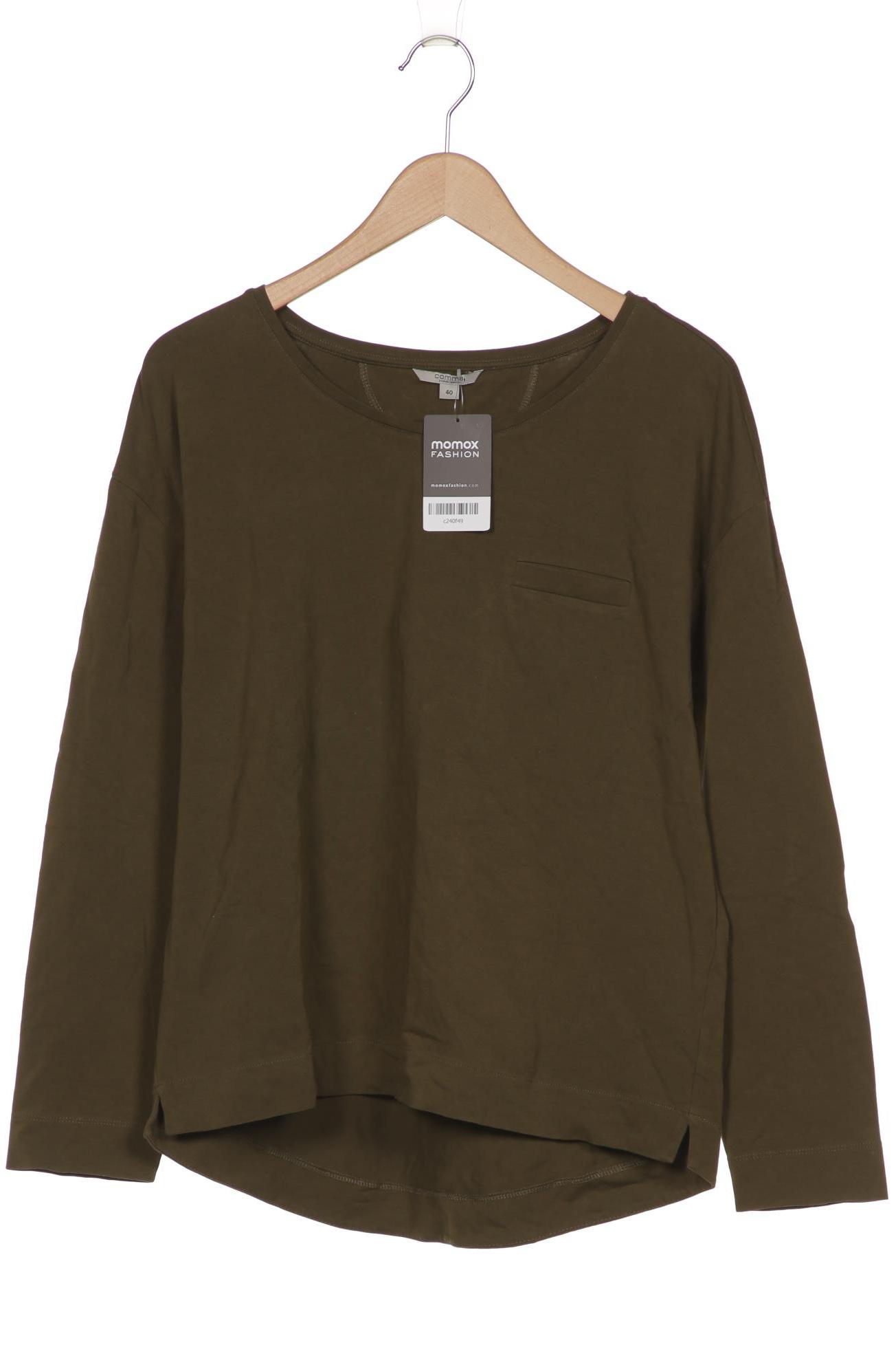 

Comma Damen Langarmshirt, grün, Gr. 40