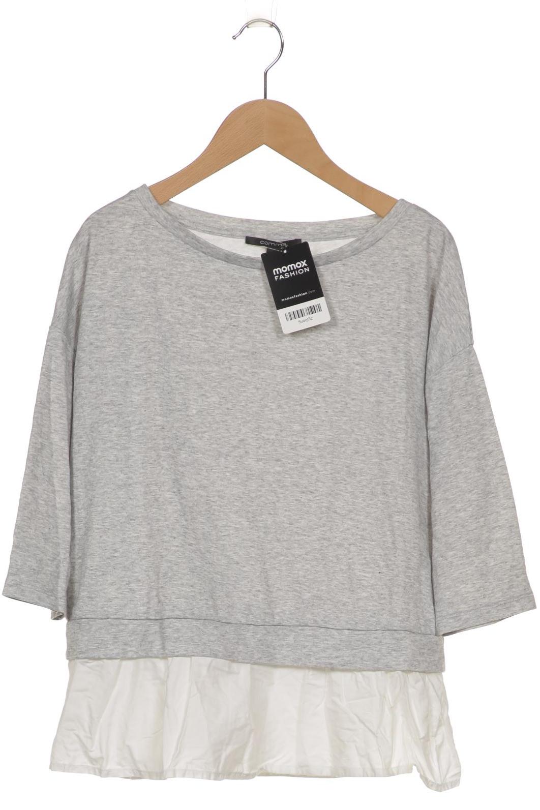 

Comma Damen Langarmshirt, grau, Gr. 36