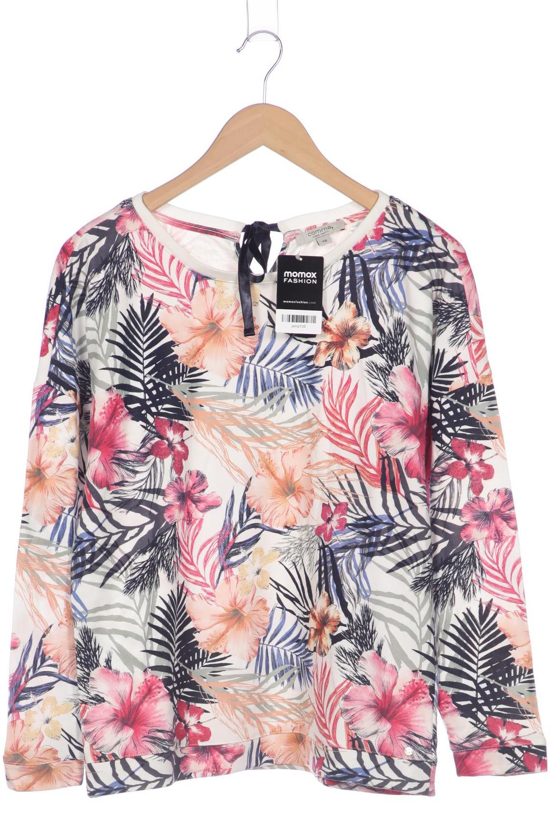 

Comma Damen Langarmshirt, mehrfarbig, Gr. 42