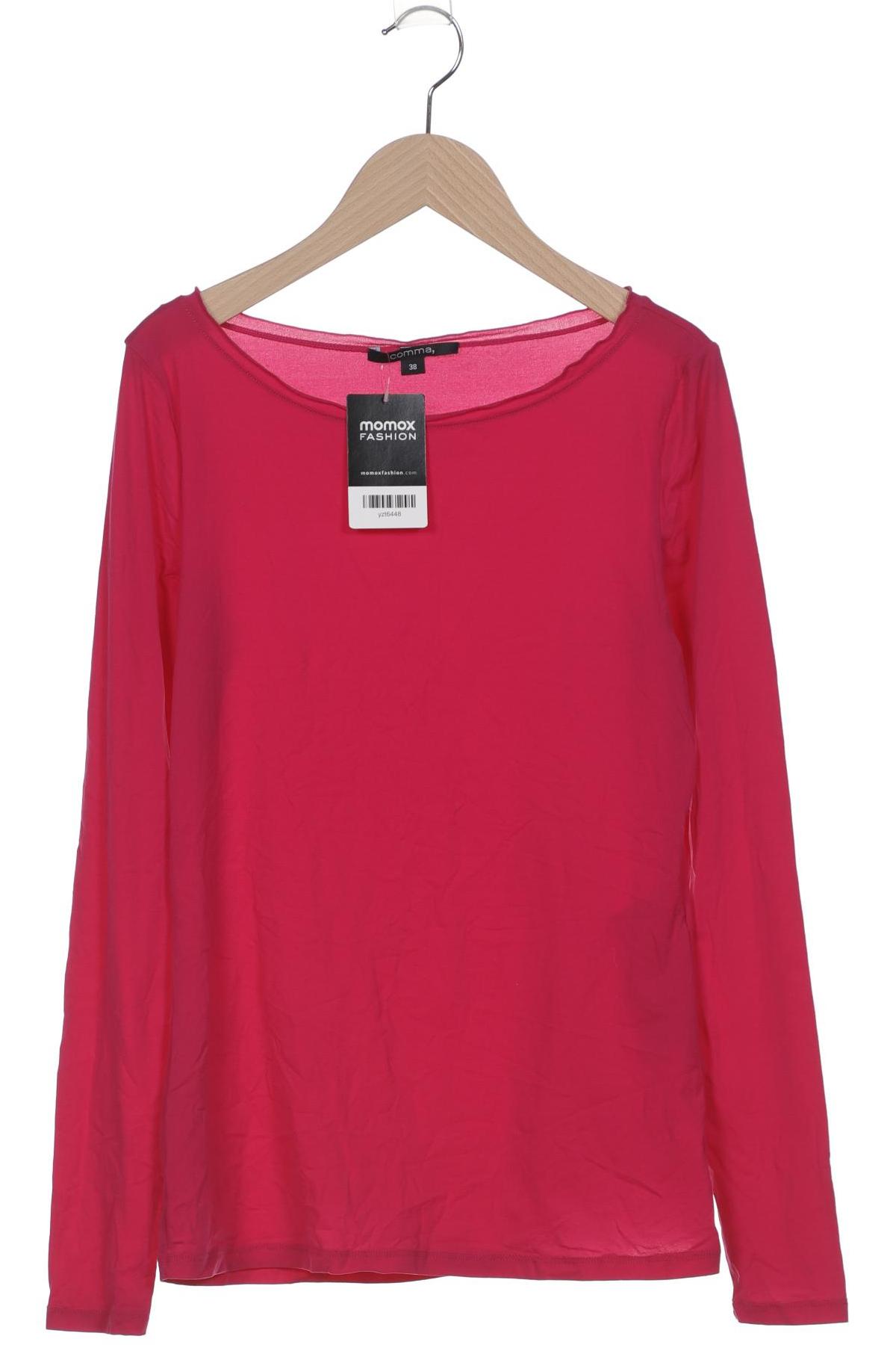

Comma Damen Langarmshirt, pink, Gr. 38