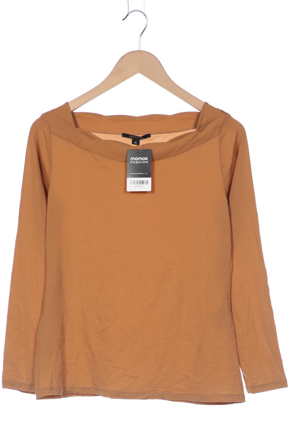 

Comma Damen Langarmshirt, braun, Gr. 40