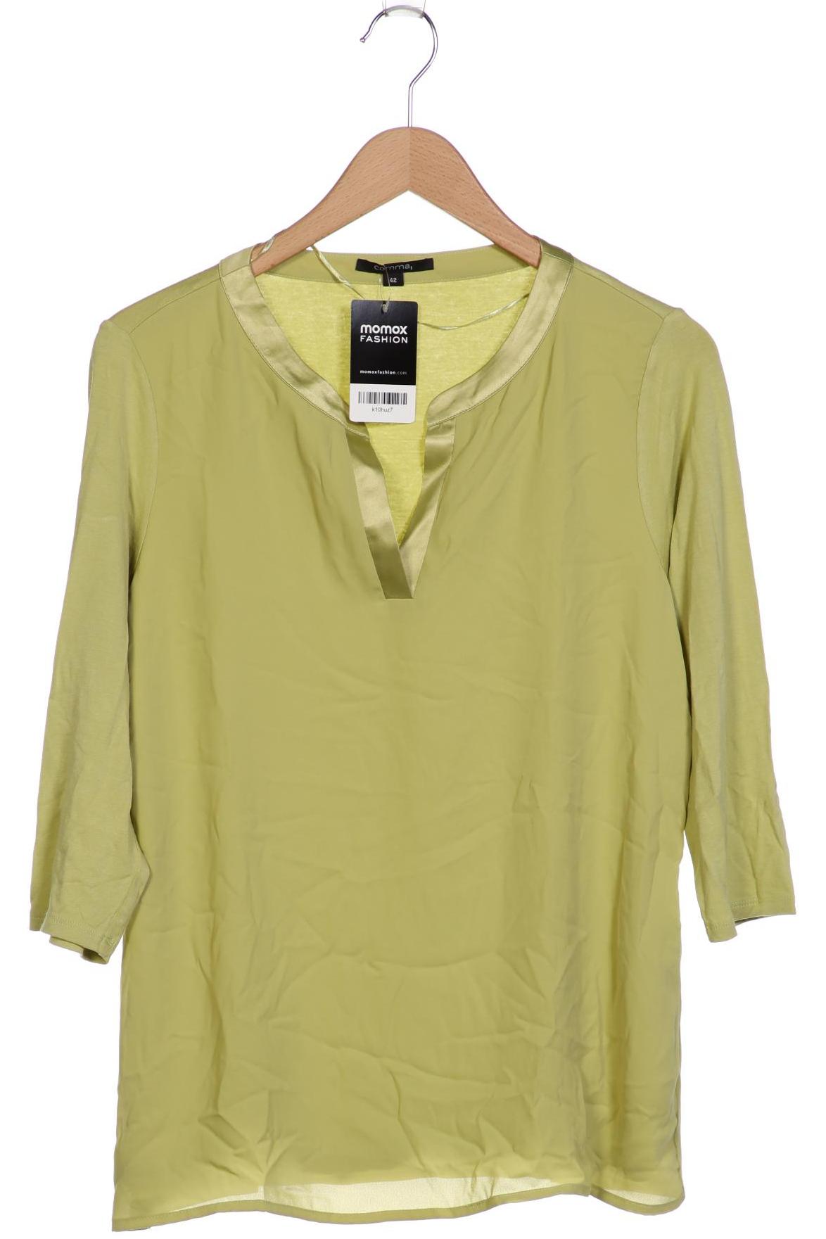 

Comma Damen Langarmshirt, hellgrün, Gr. 42