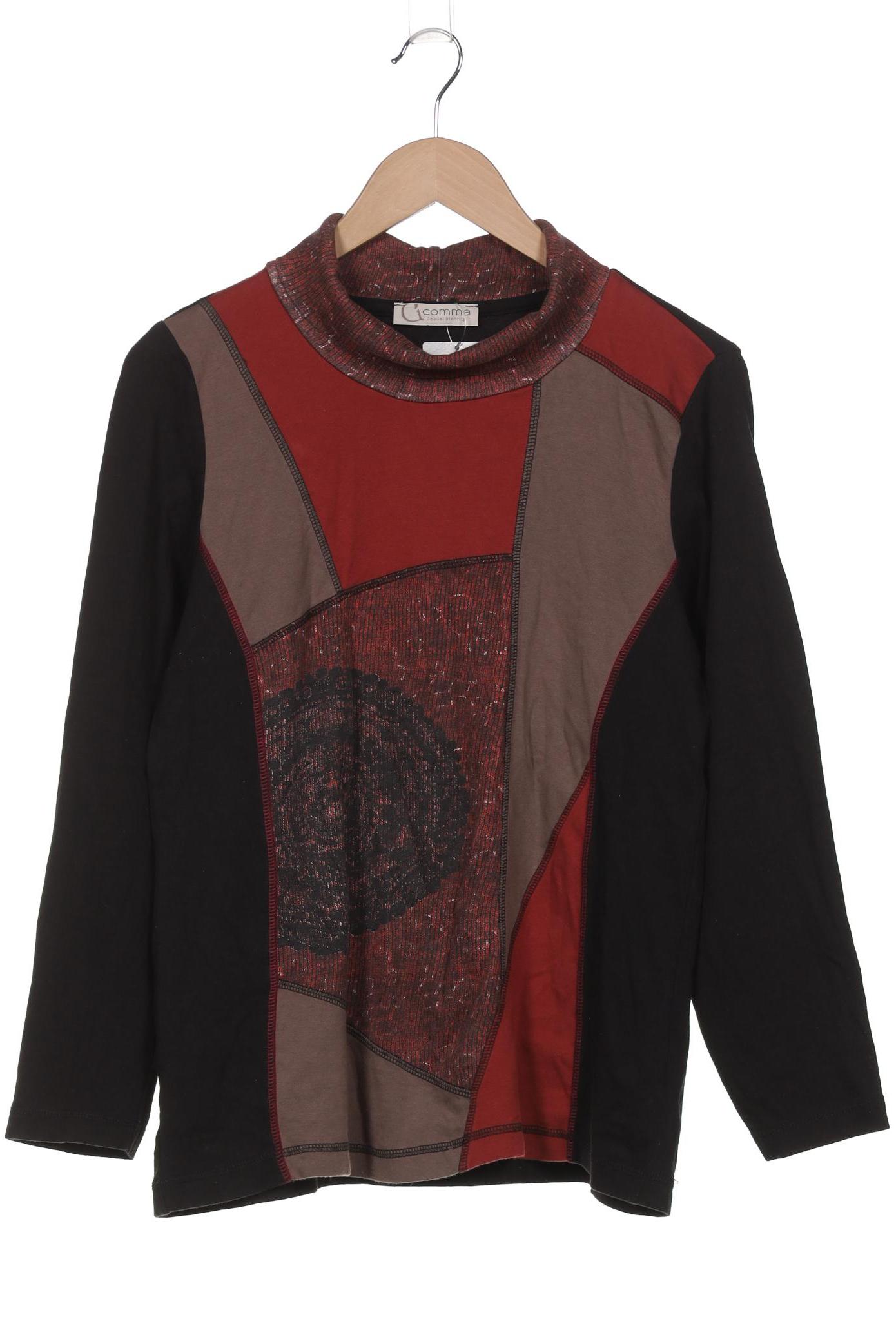 

Comma Damen Langarmshirt, schwarz, Gr. 42