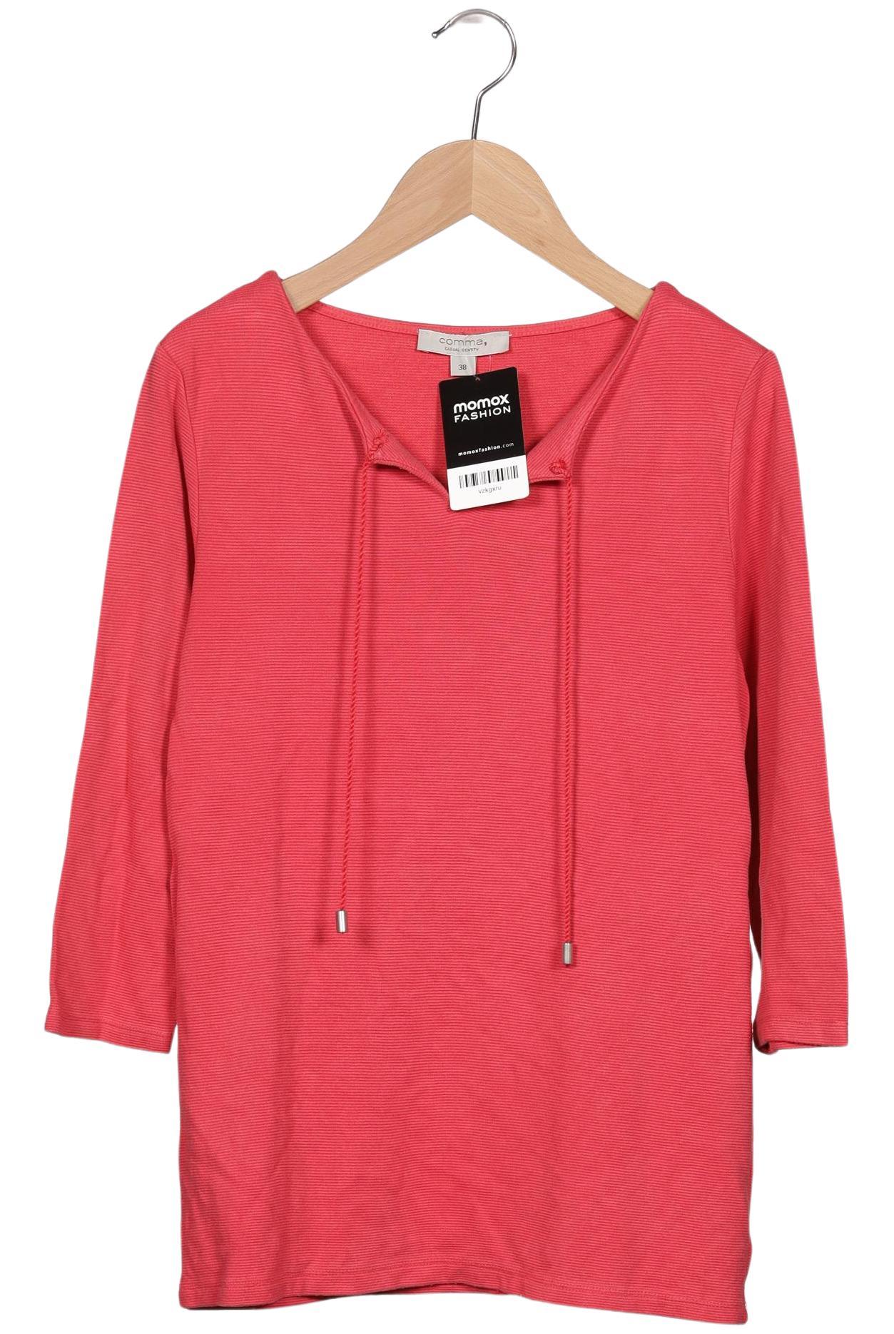 

Comma Damen Langarmshirt, rot, Gr. 38