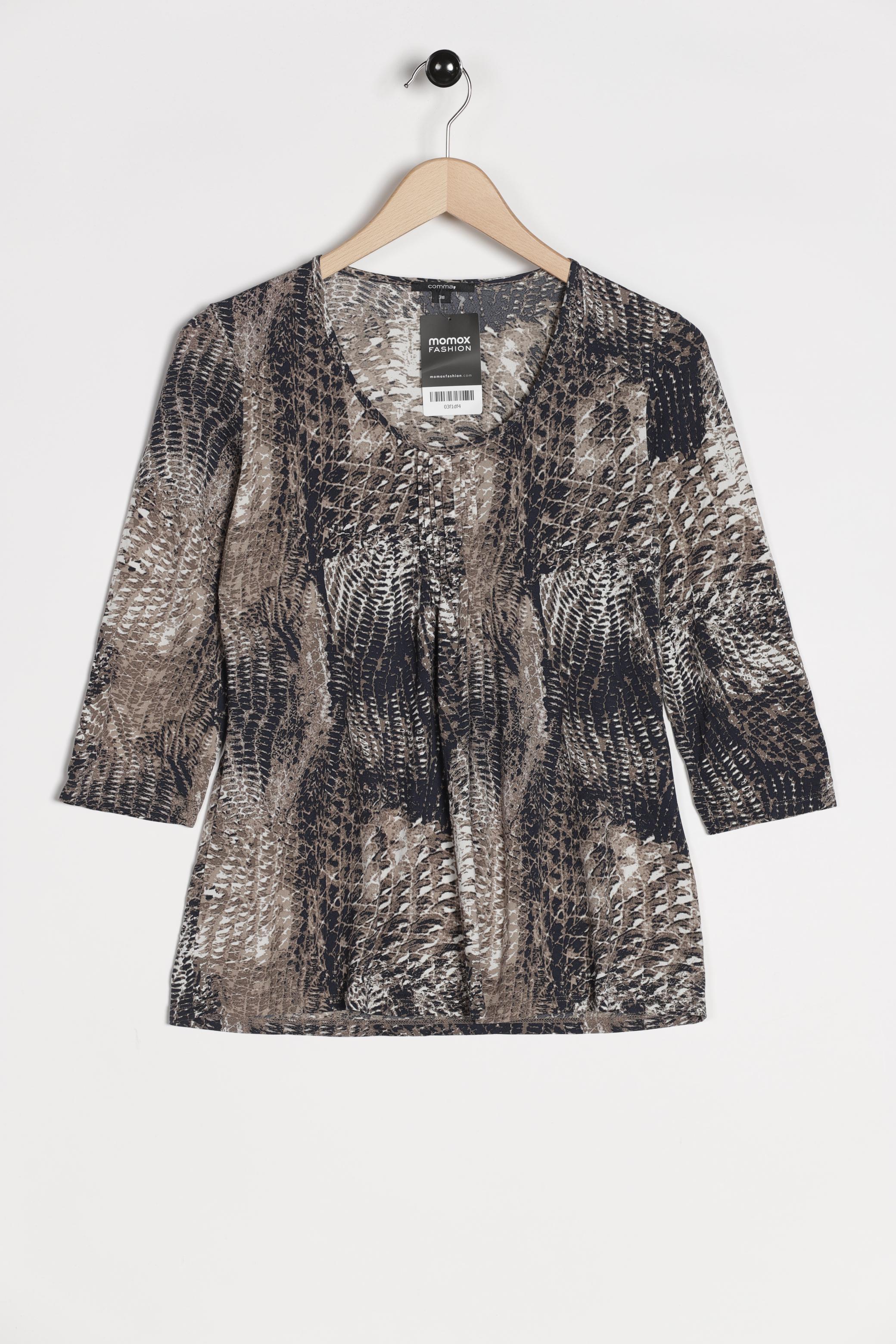 

Comma Damen Langarmshirt, grau