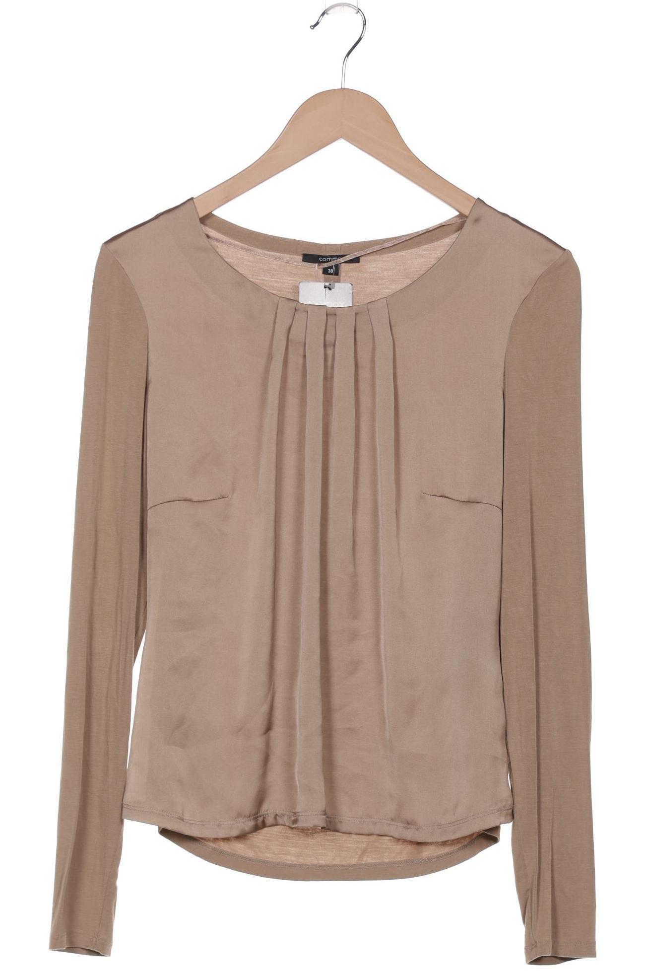 Thumbnail - Comma Damen Langarmshirt, beige, Gr. 38
