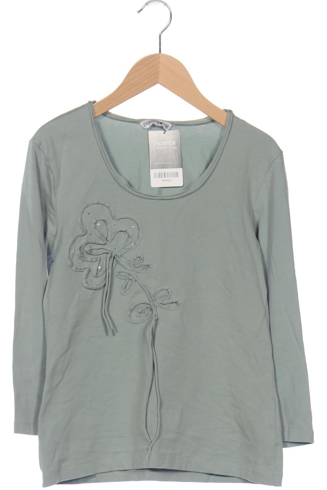 

Comma Damen Langarmshirt, türkis, Gr. 40