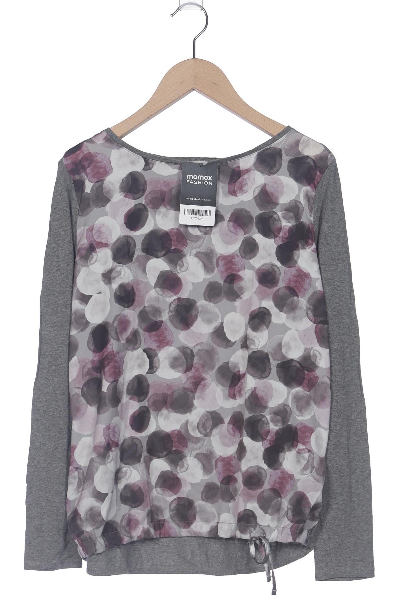 

Comma Damen Langarmshirt, grau, Gr. 34