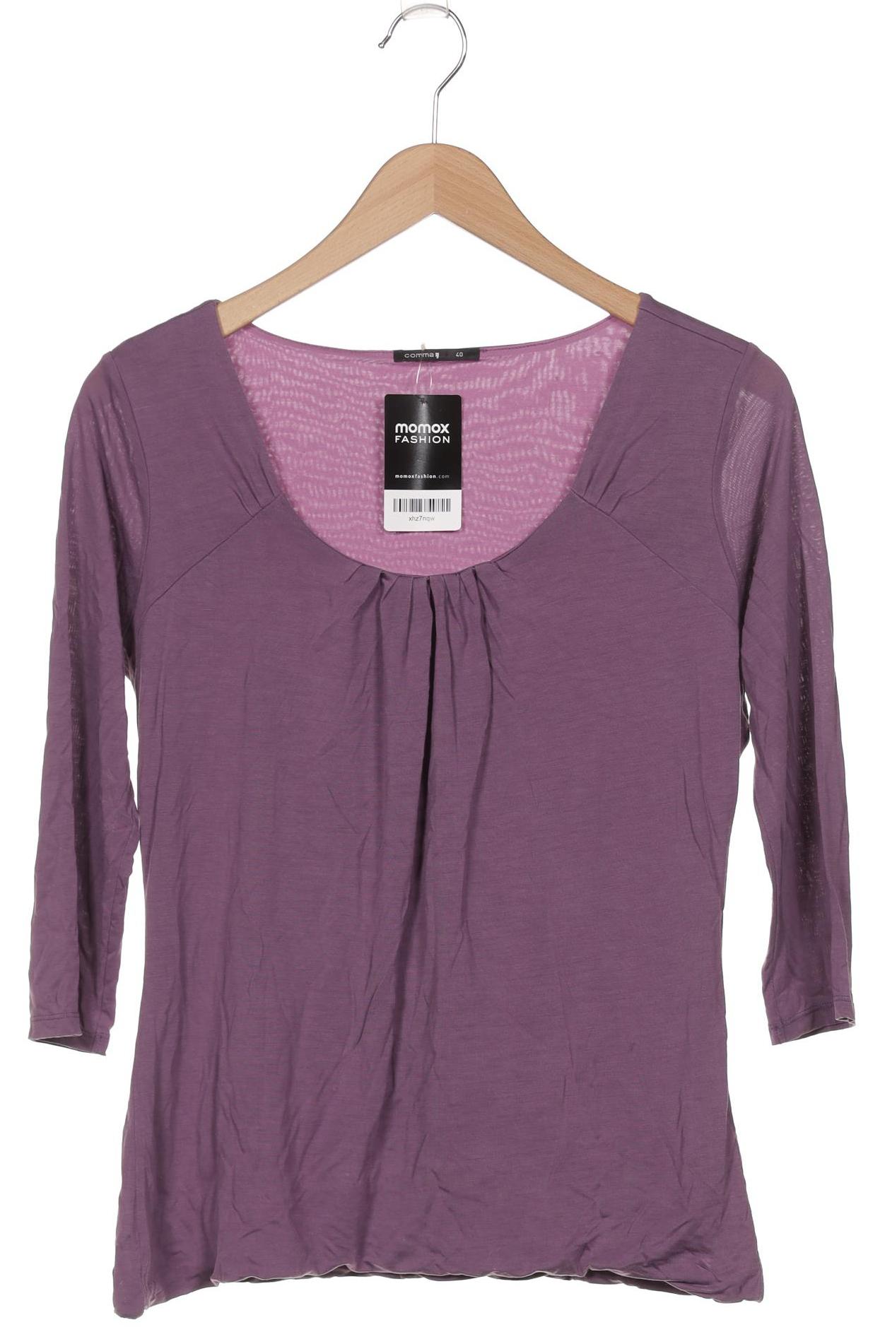 

Comma Damen Langarmshirt, flieder, Gr. 40