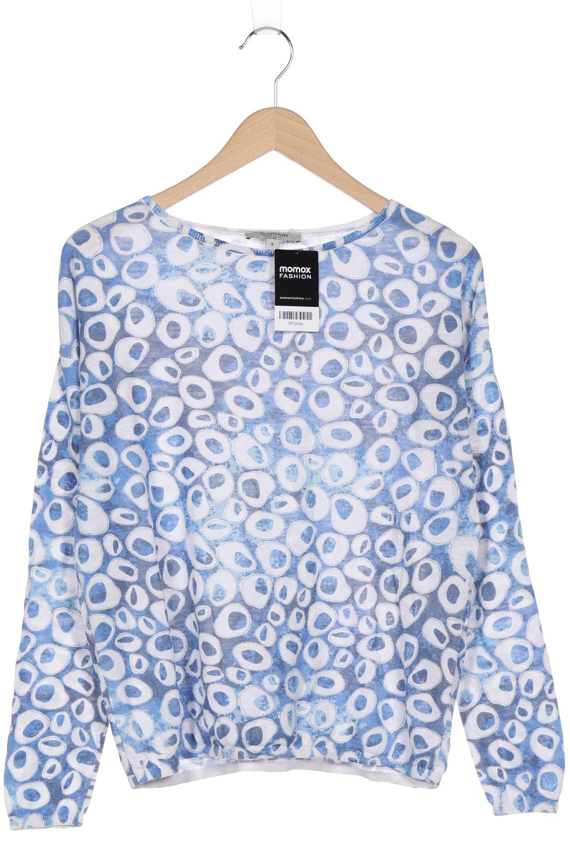 

Comma Damen Langarmshirt, blau, Gr. 36
