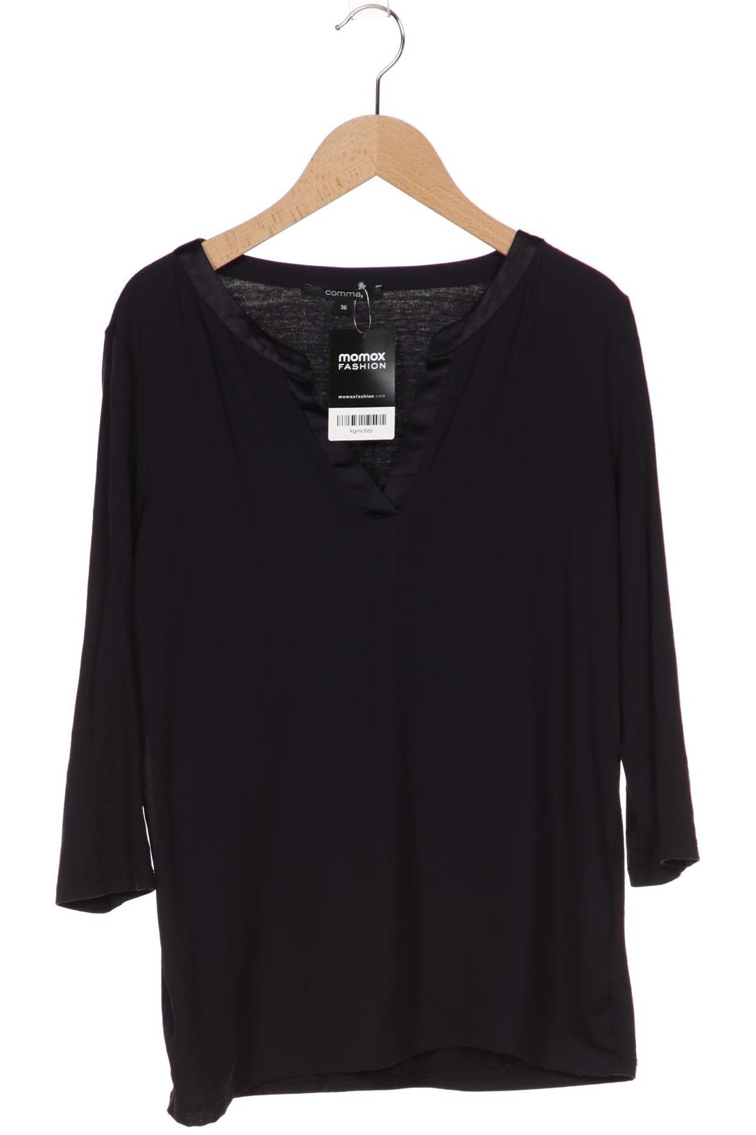 

Comma Damen Langarmshirt, marineblau