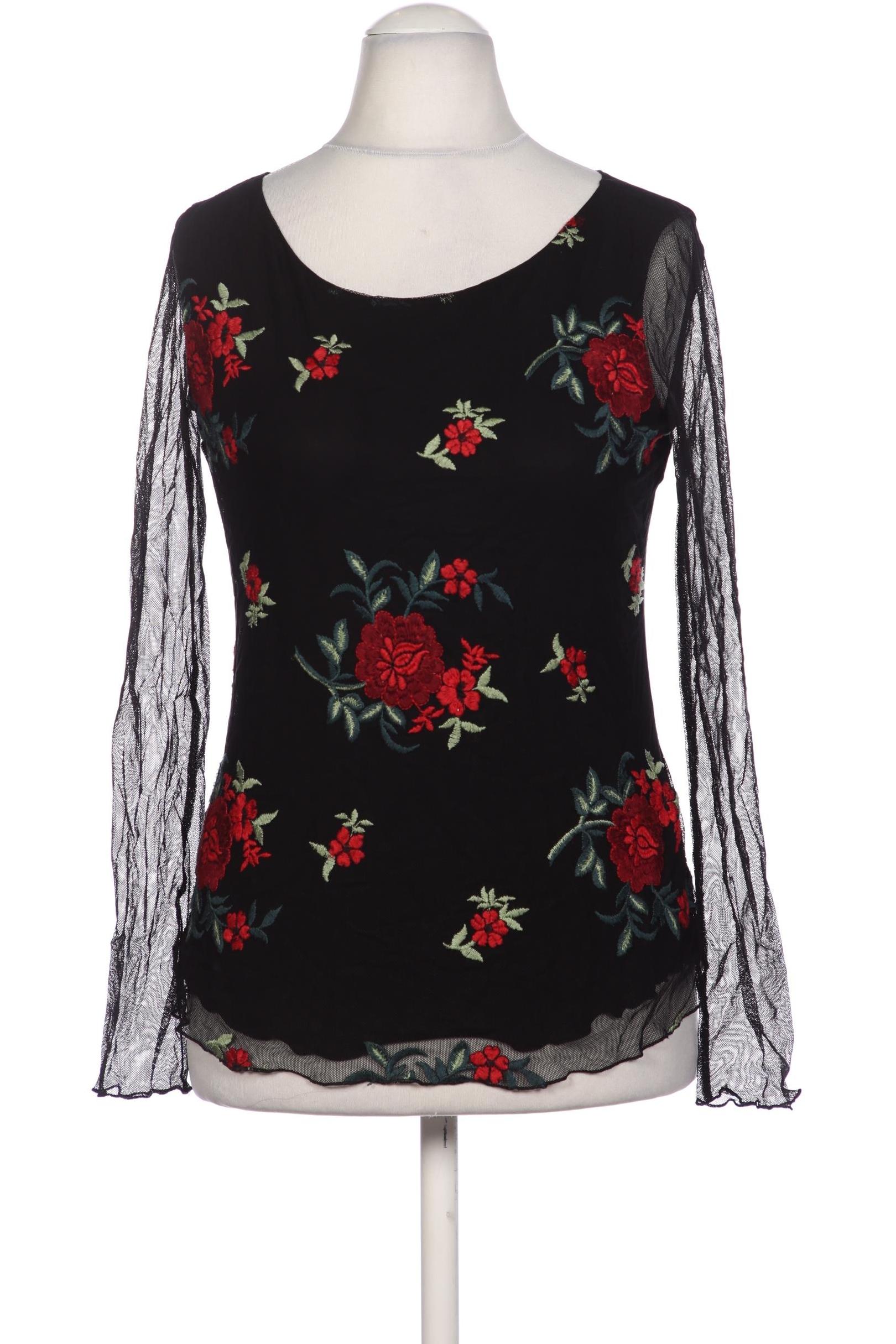 

Comma Damen Langarmshirt, schwarz, Gr. 36