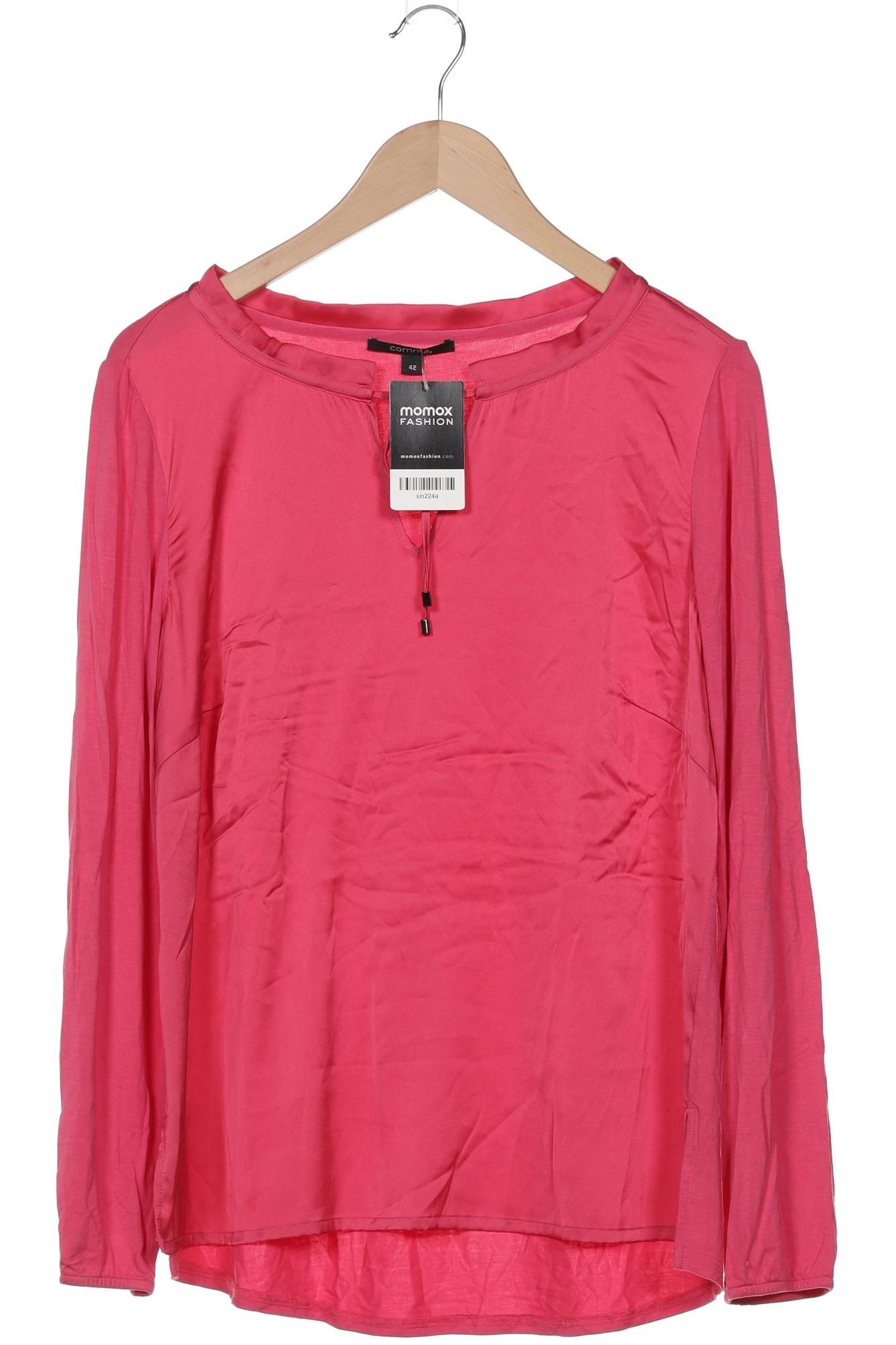 

Comma Damen Langarmshirt, pink, Gr. 42