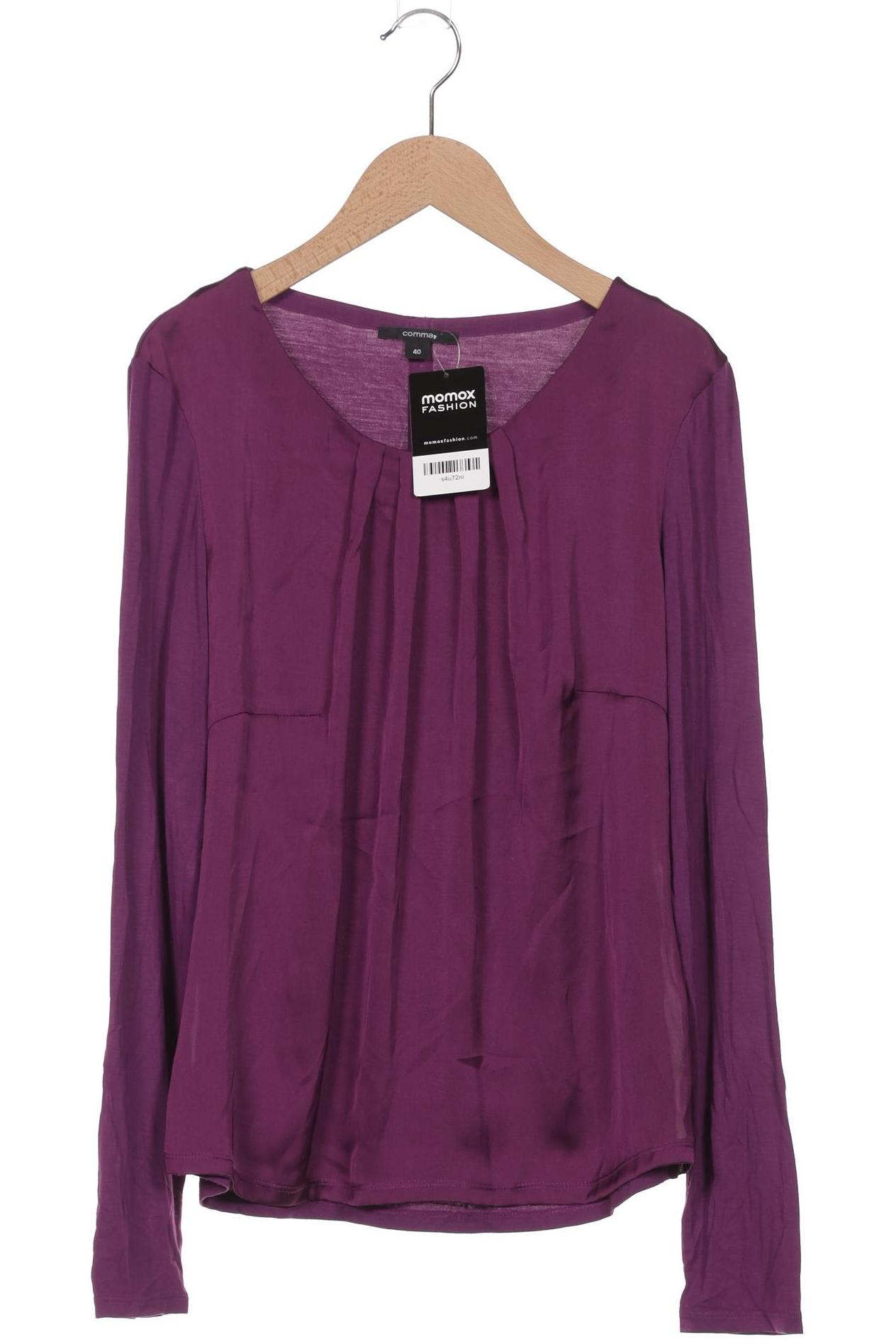 

Comma Damen Langarmshirt, flieder, Gr. 40
