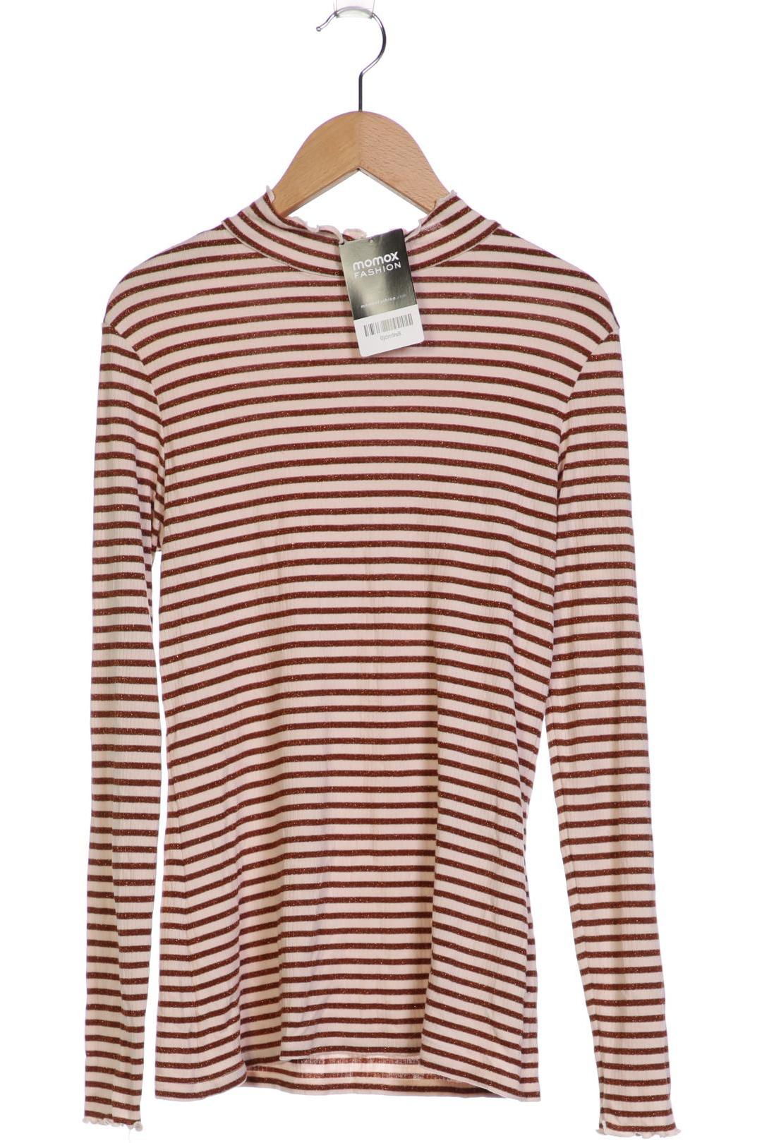 

Comma Damen Langarmshirt, beige, Gr. 36