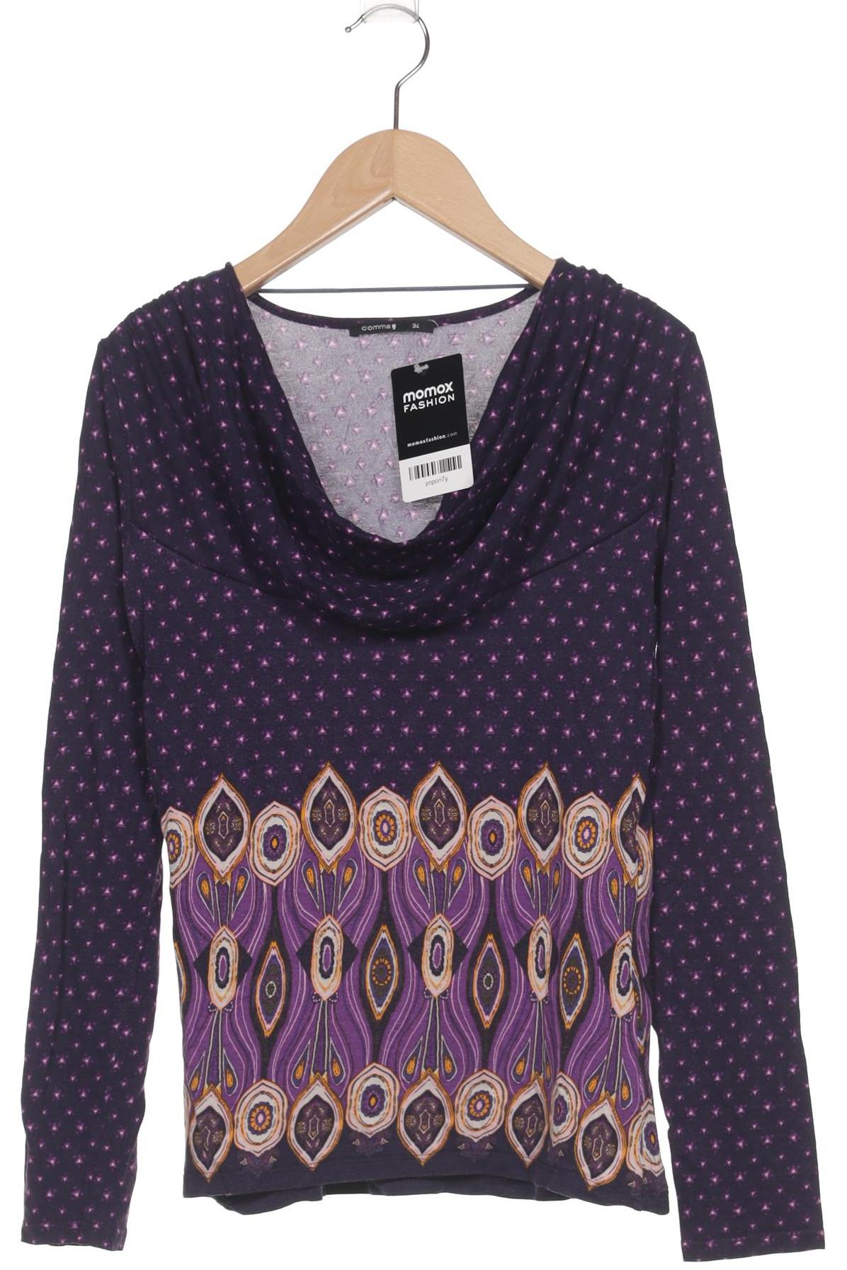 

Comma Damen Langarmshirt, flieder, Gr. 34