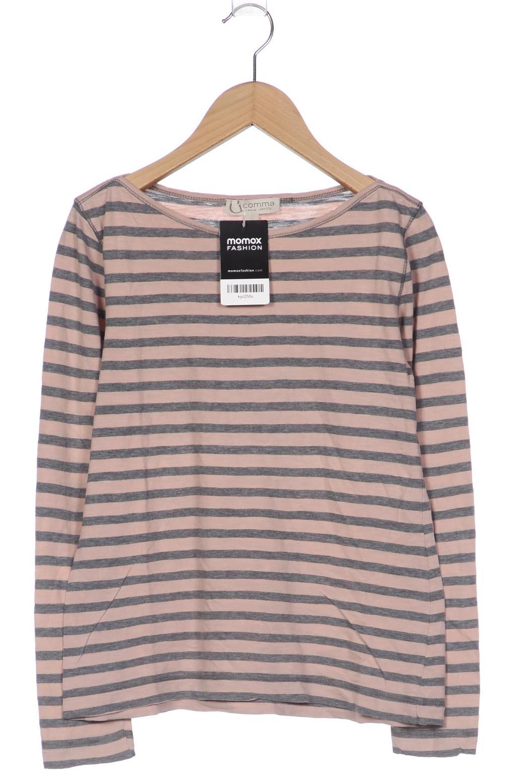 

Comma Damen Langarmshirt, grau, Gr. 36