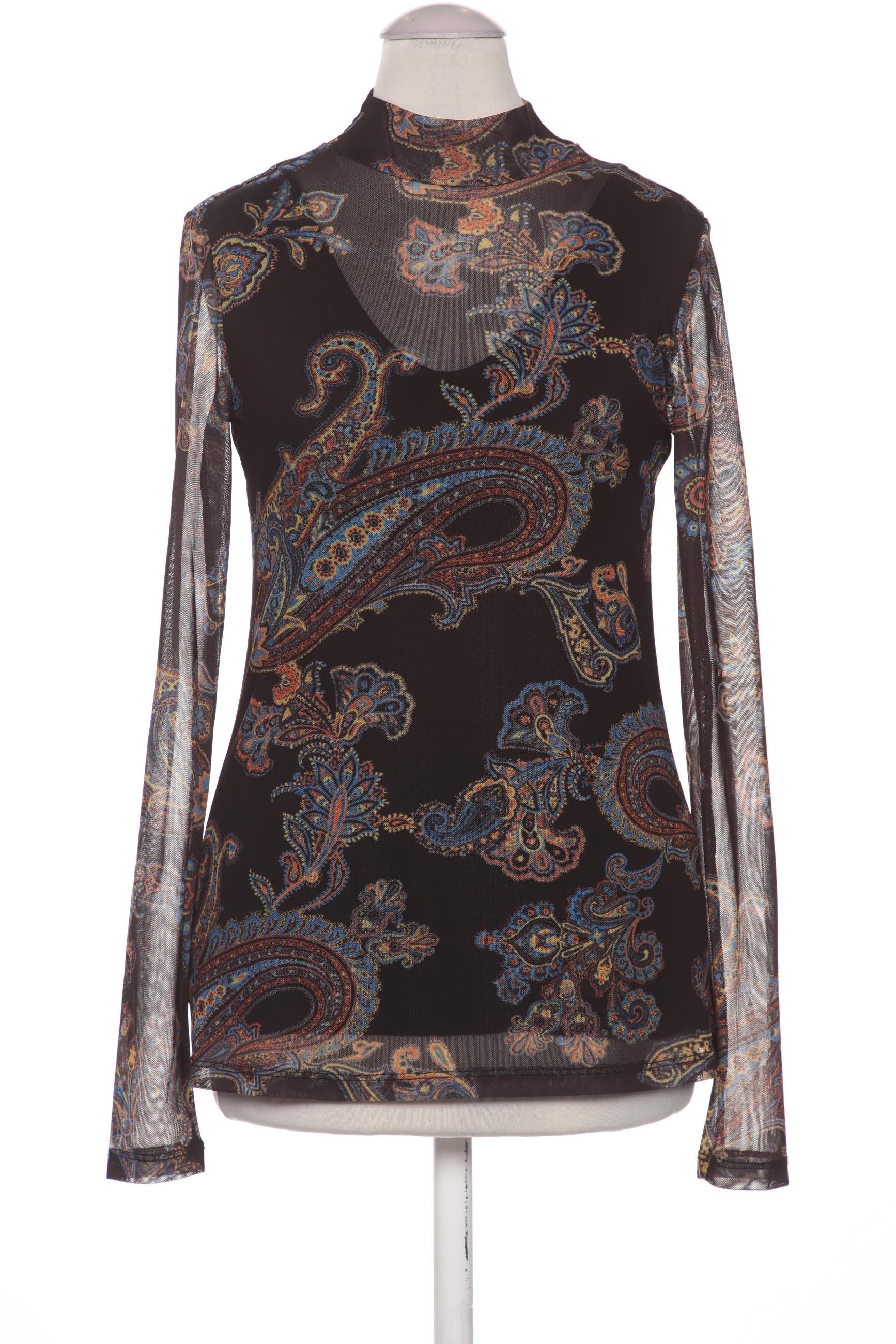 

Comma Damen Langarmshirt, schwarz, Gr. 32