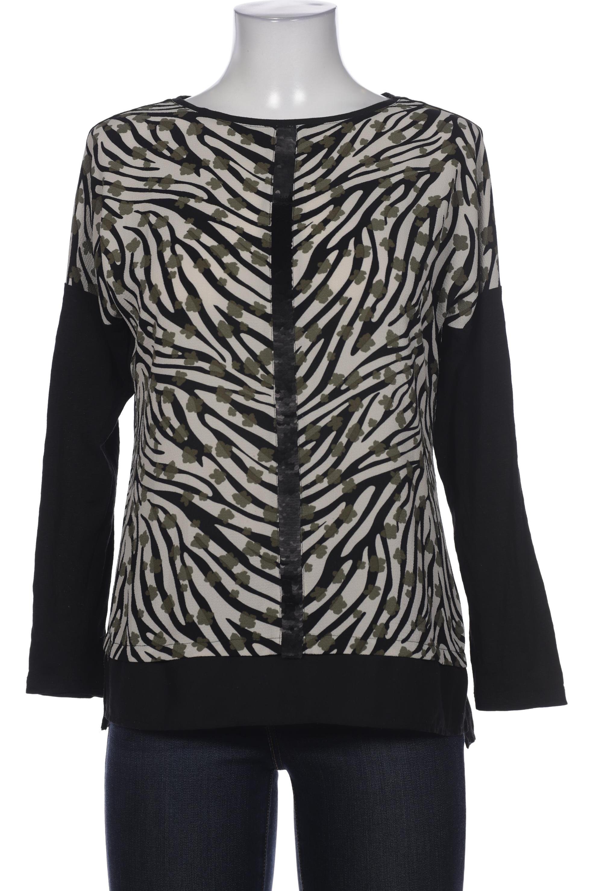 

Comma Damen Langarmshirt, schwarz, Gr. 38