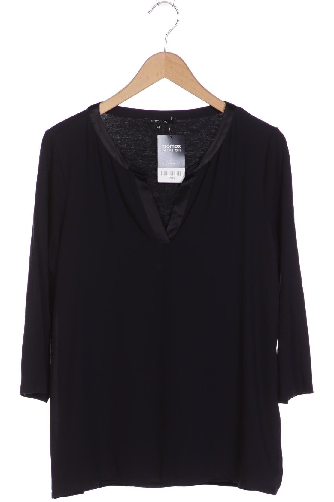 

Comma Damen Langarmshirt, marineblau