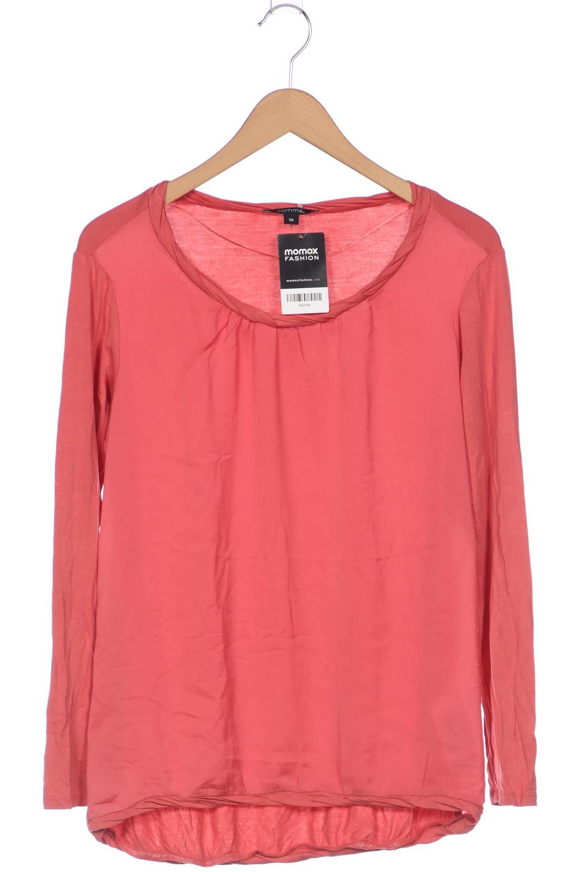 

Comma Damen Langarmshirt, pink, Gr. 36