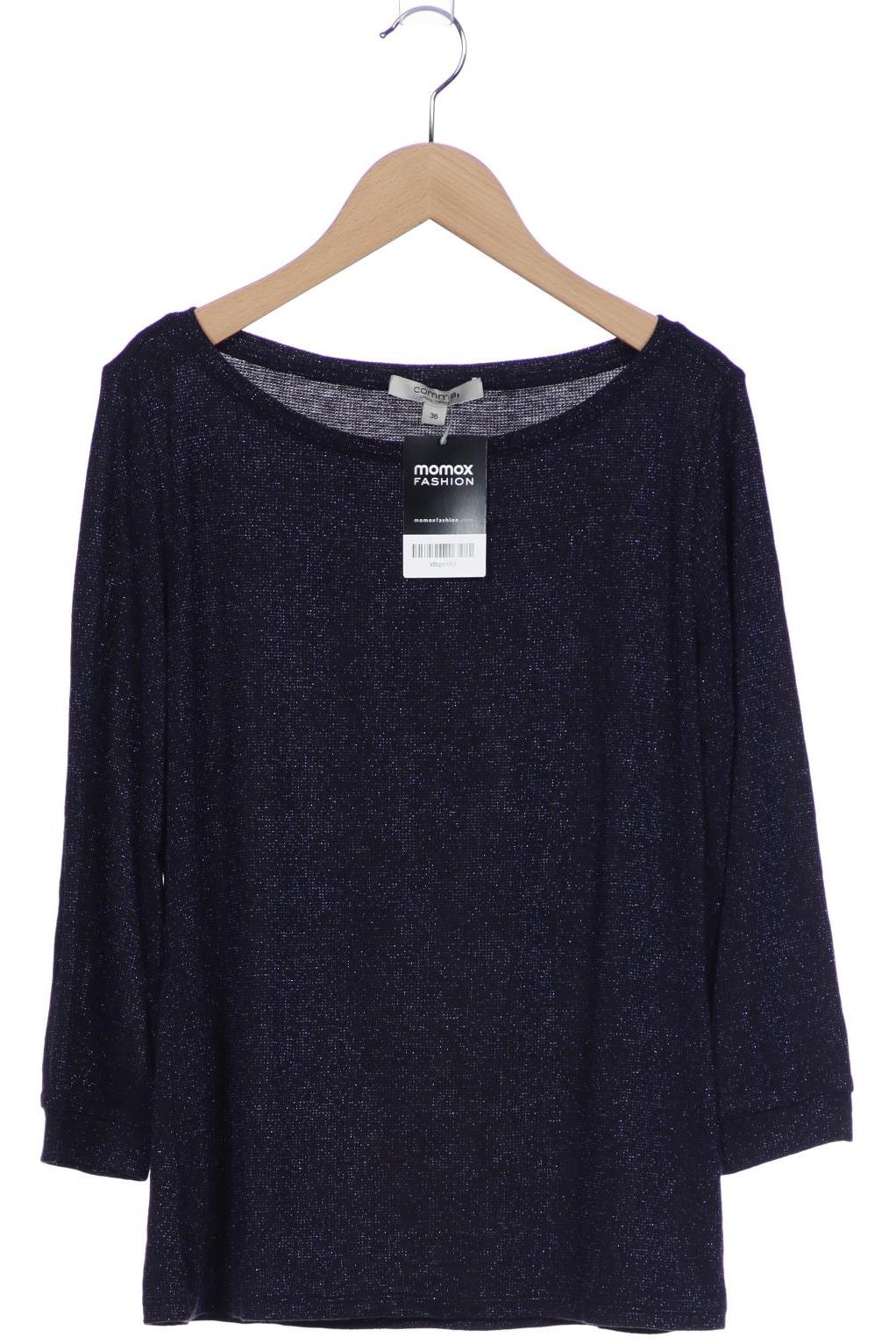 

Comma Damen Langarmshirt, marineblau, Gr. 36