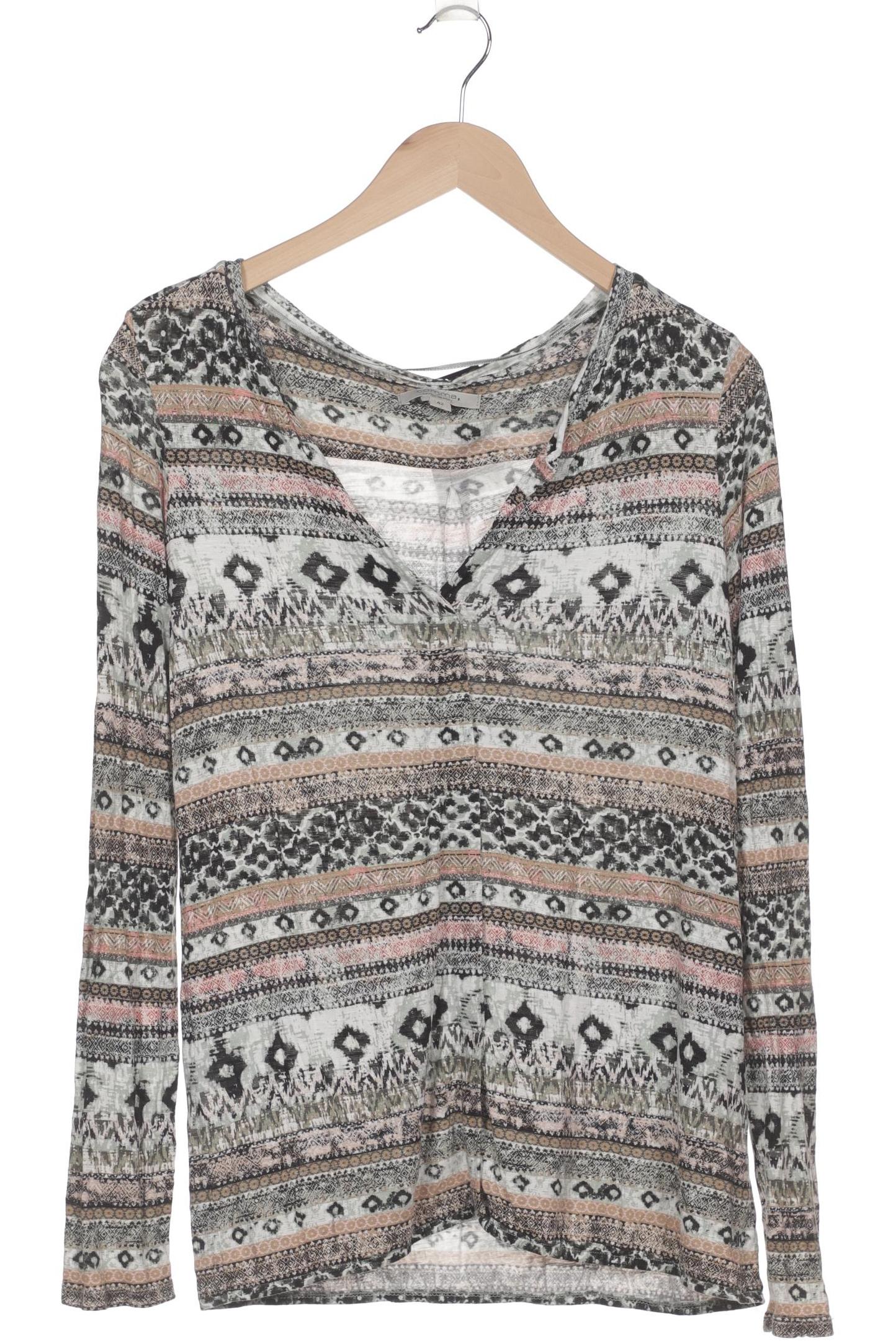 

Comma Damen Langarmshirt, mehrfarbig, Gr. 42